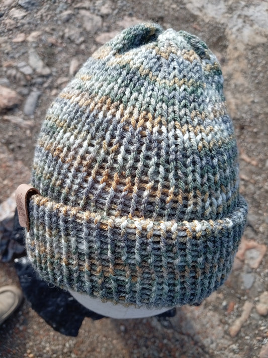 Knitted Hat - Rock Pool