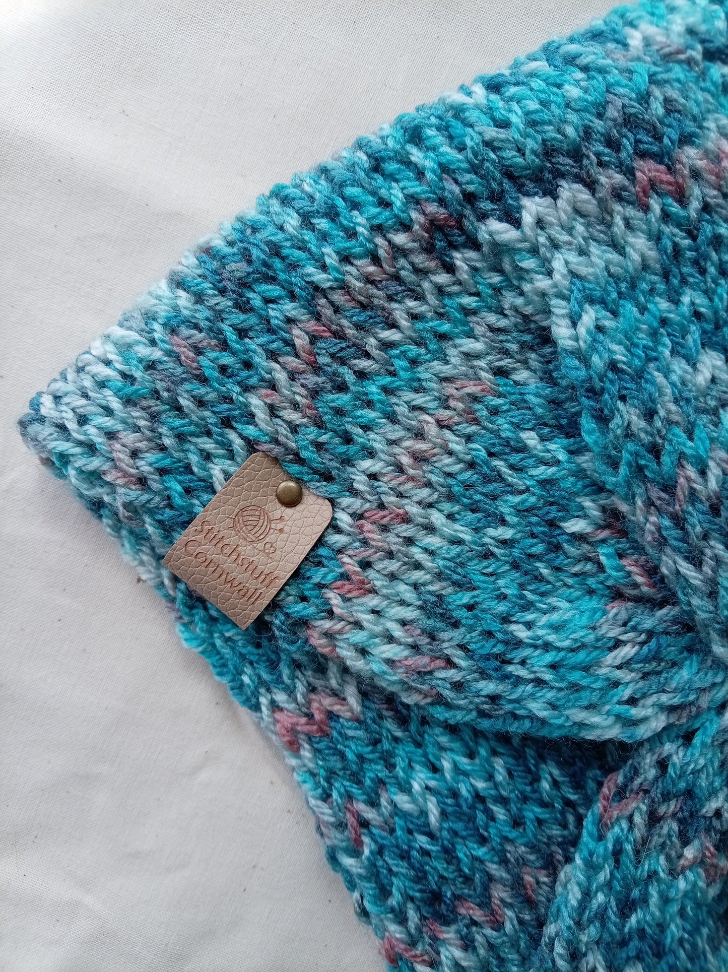 Knitted Ear Warmers - Surfs Up
