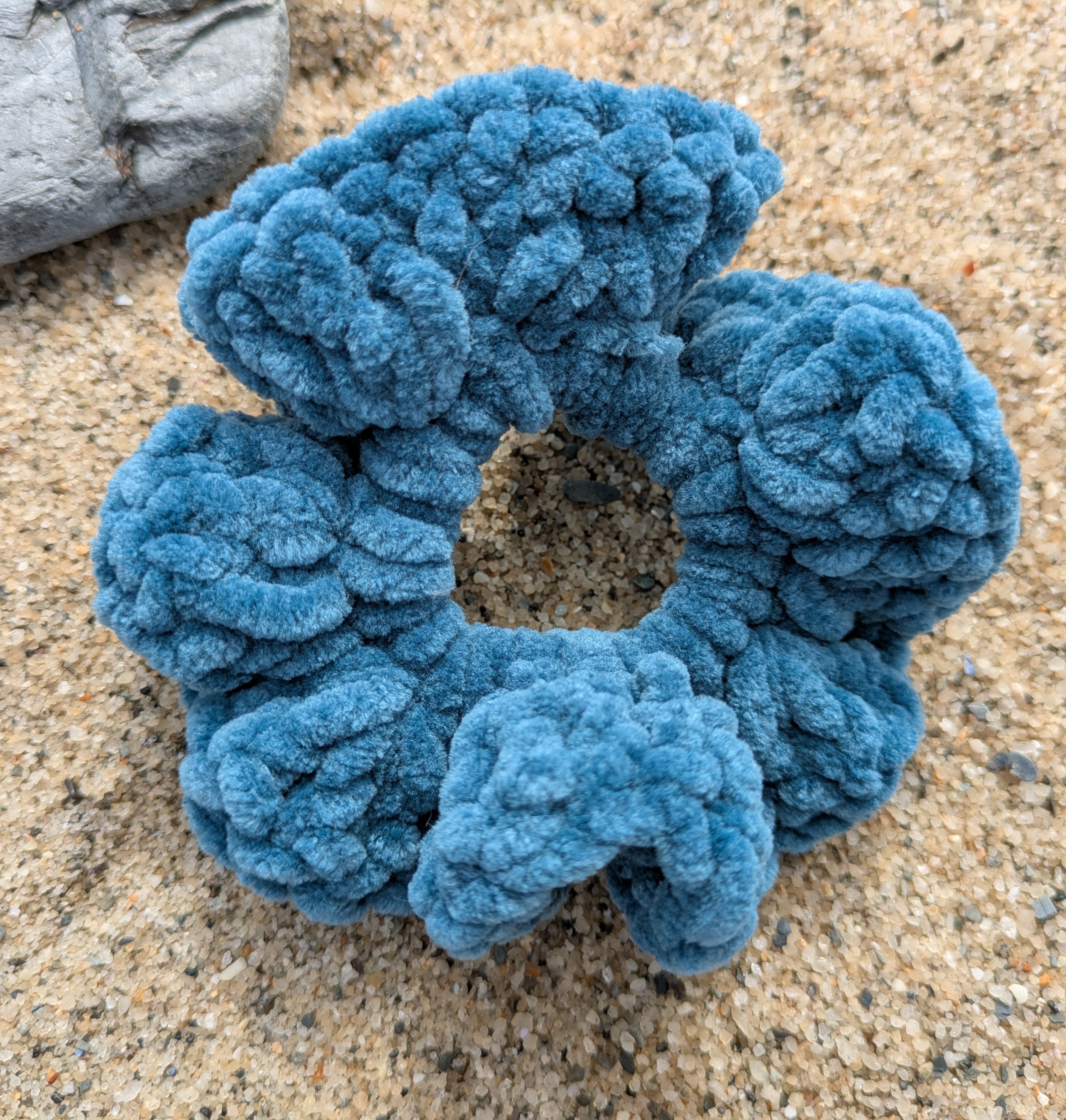 Hair Scrunchie - Deep Sea