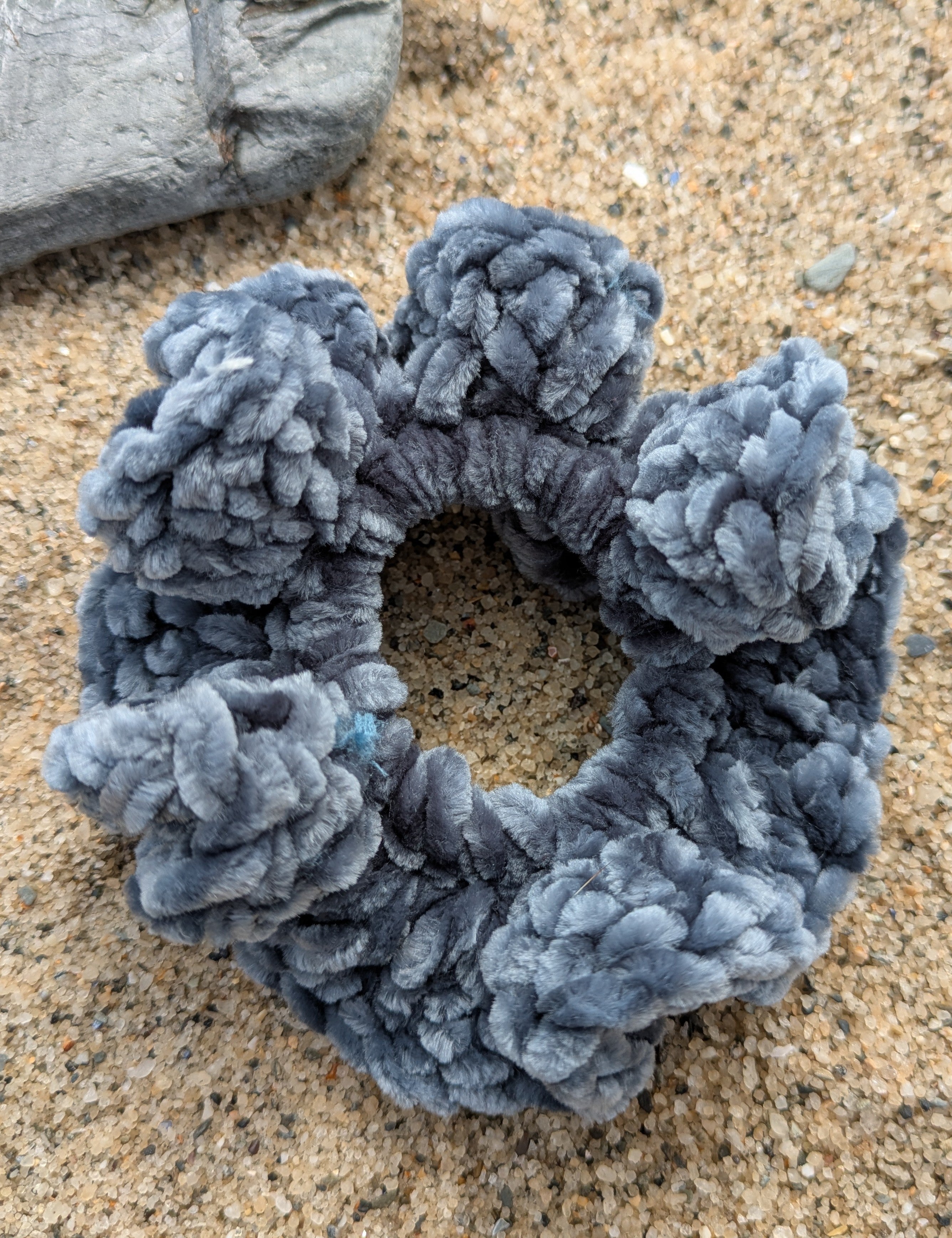 Hair Scrunchie - Cliff Side