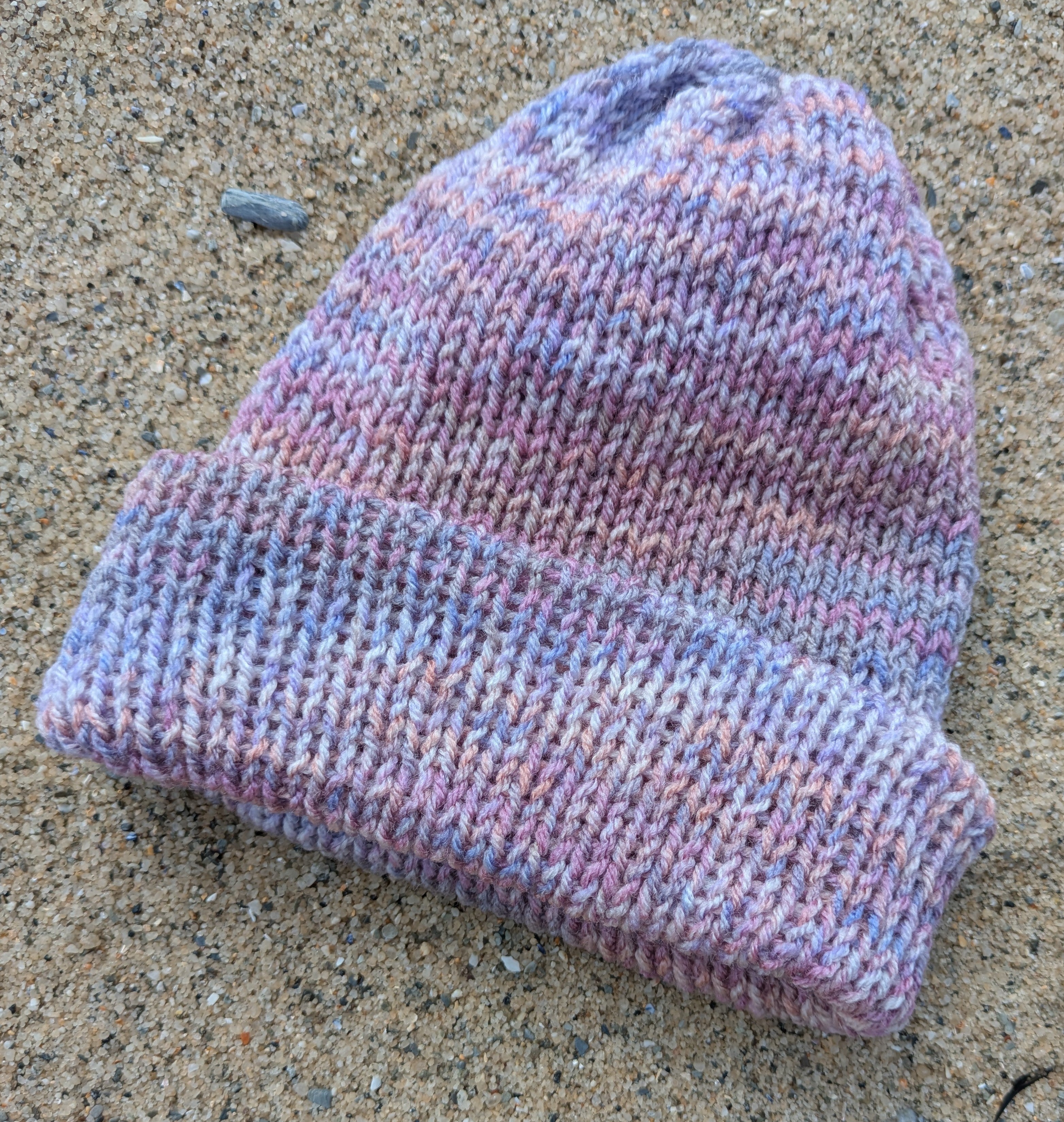 Knitted Hat - Moorland Heather