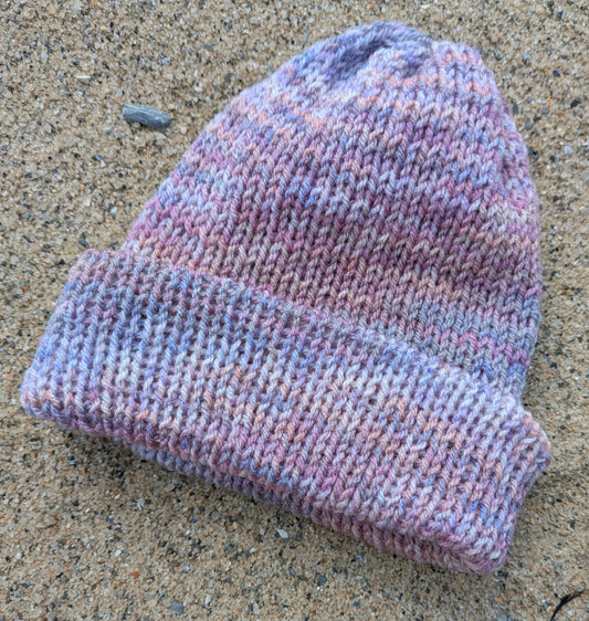 Knitted Hat - Moorland Heather