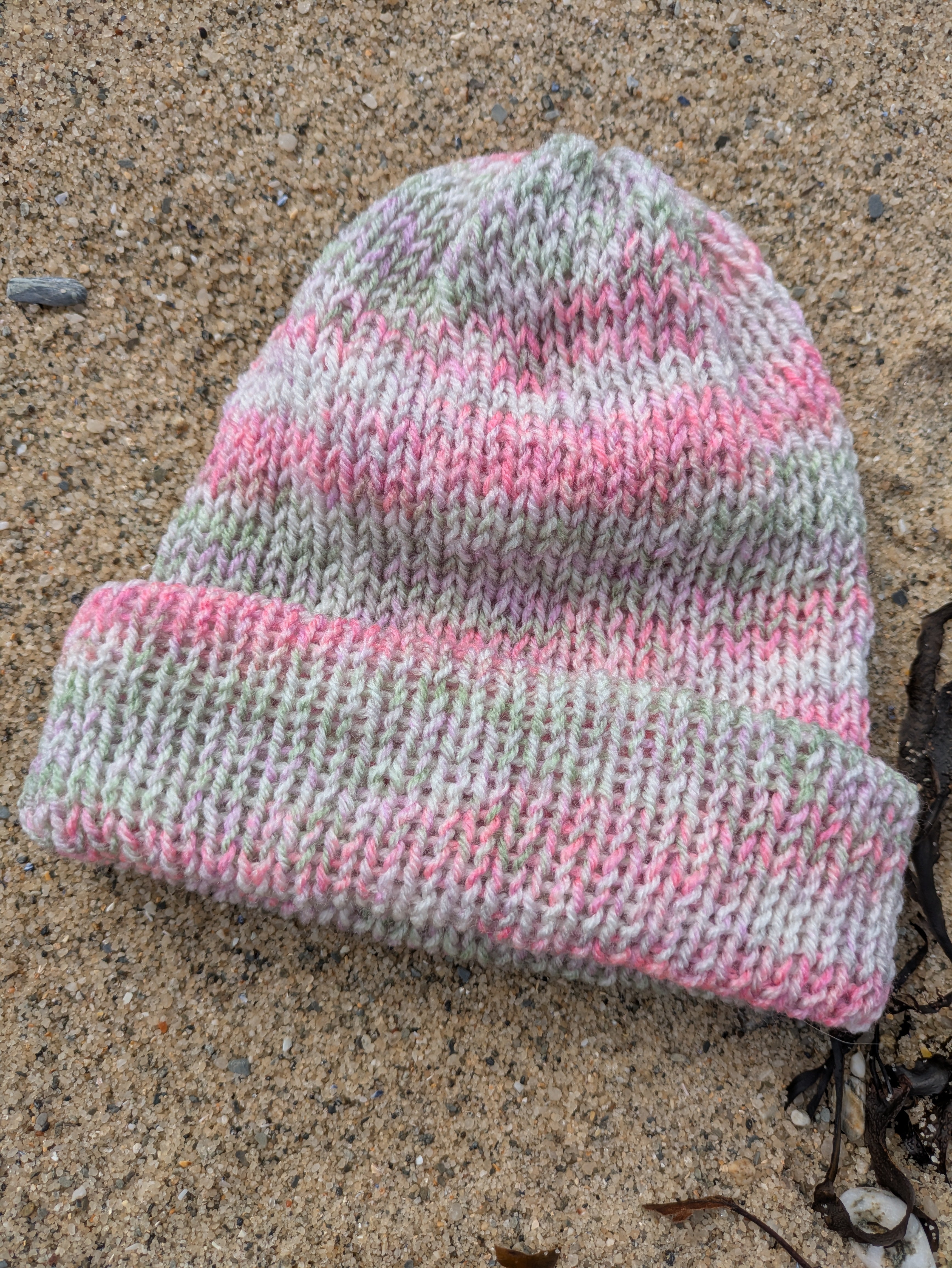 Knitted Hat - Coast Path