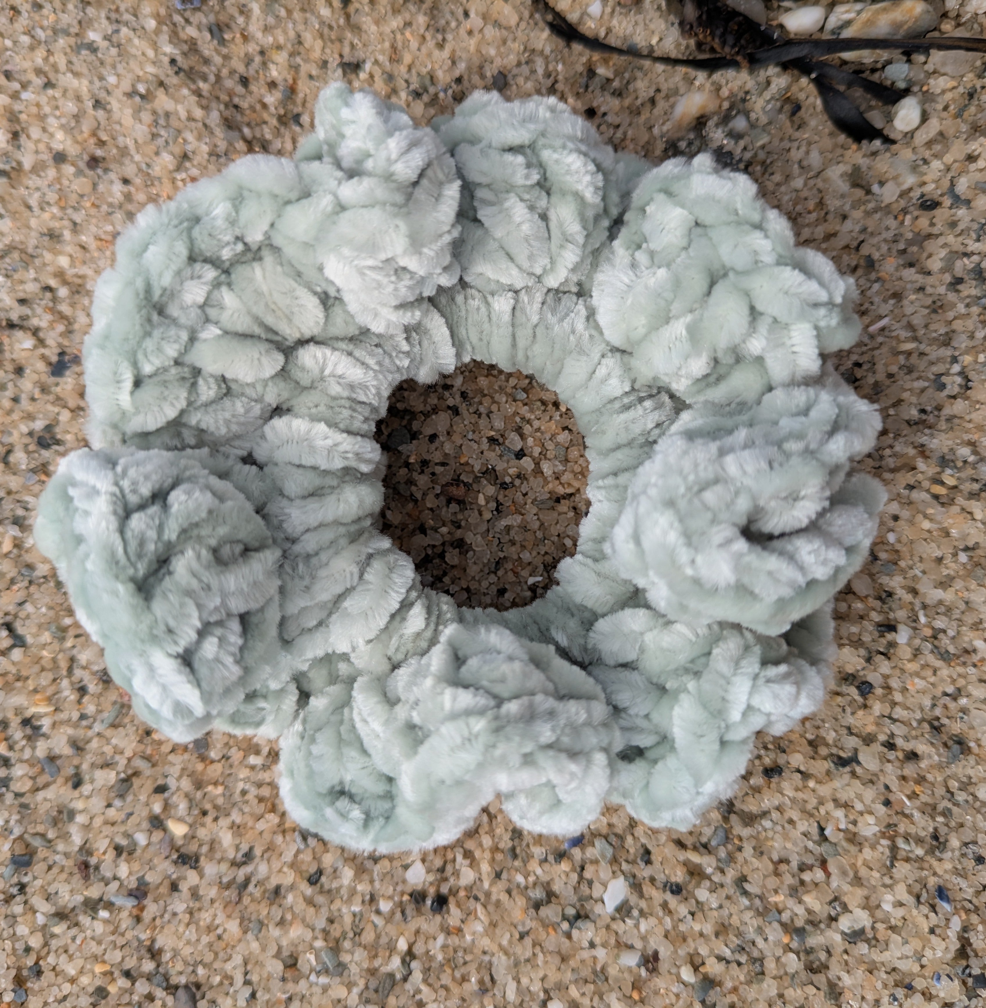 Hair Scrunchie - Sea Moss