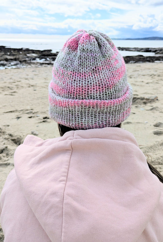 Knitted Hat - Coast Path