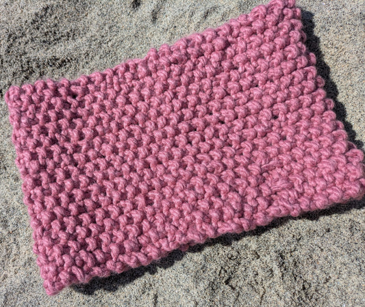 Chunky Knit Neck Warmer - Hedgerow Berries