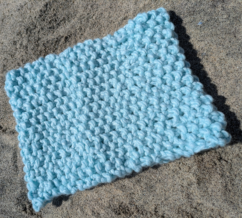 Chunky Knit Snood - Sea Froth