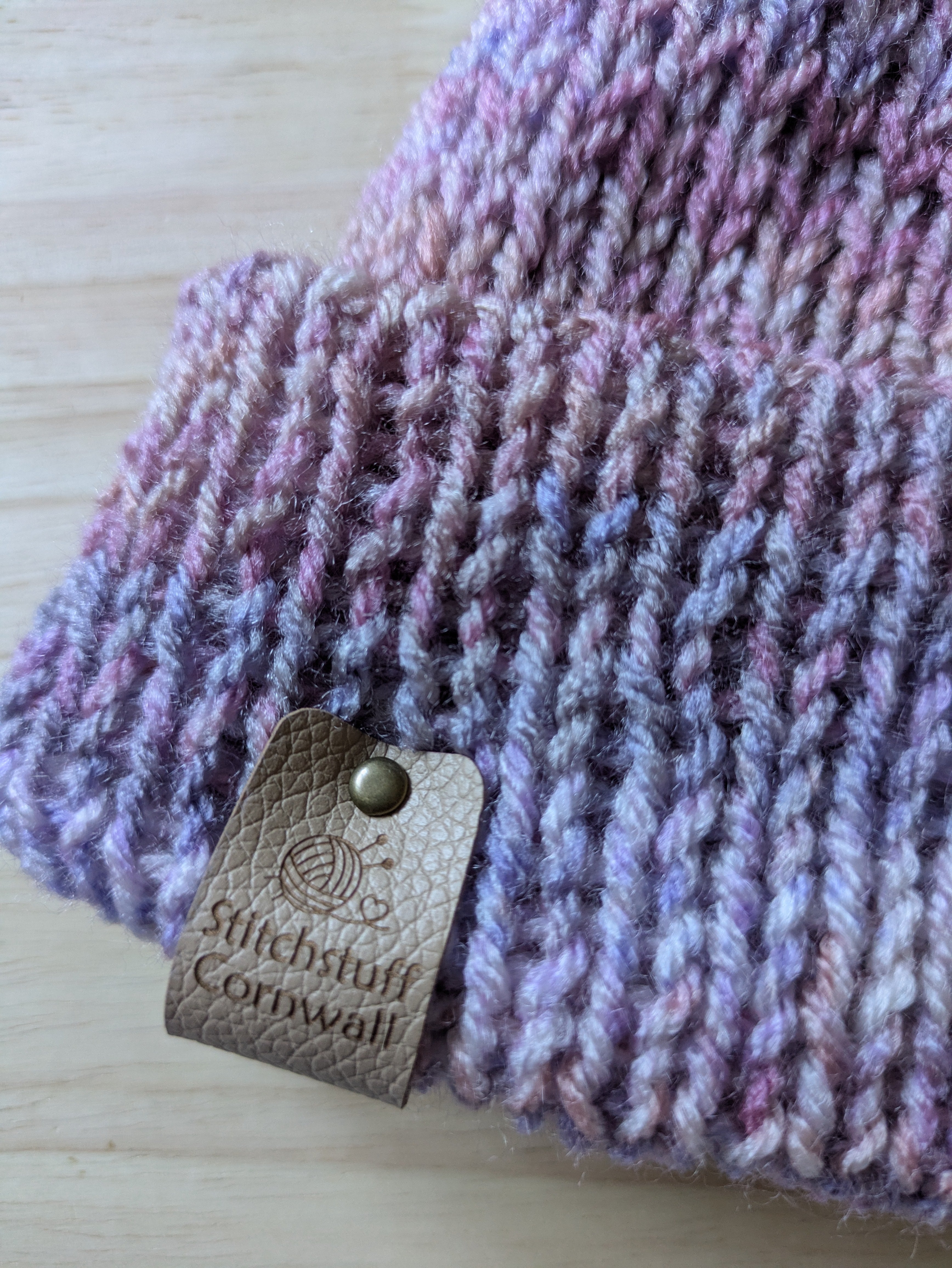 Knitted Hat - Moorland Heather