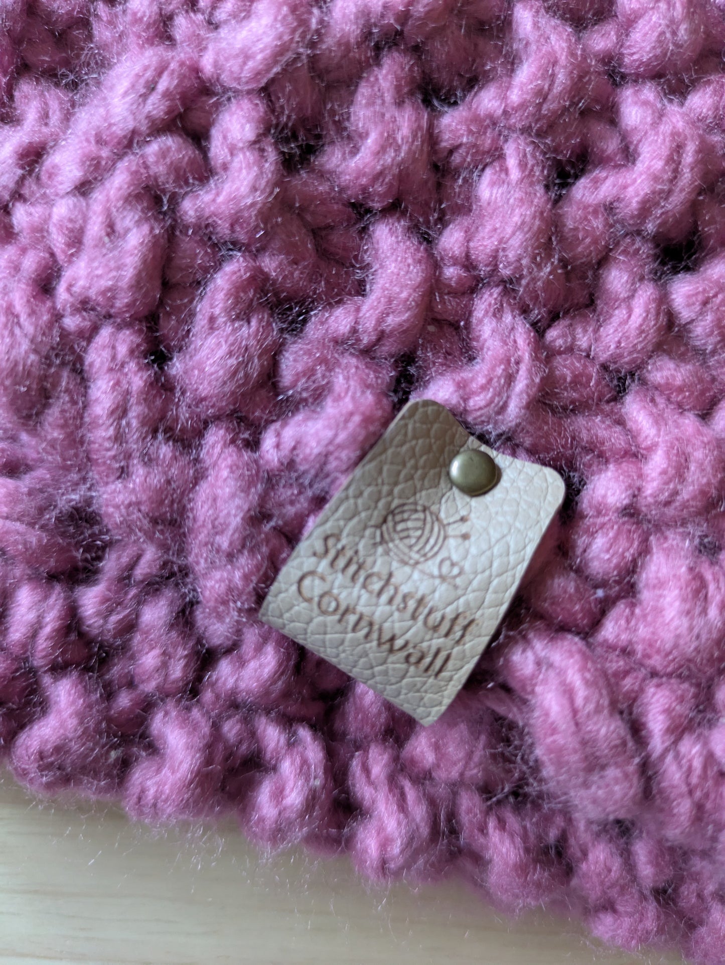 Chunky Knit Neck Warmer - Hedgerow Berries