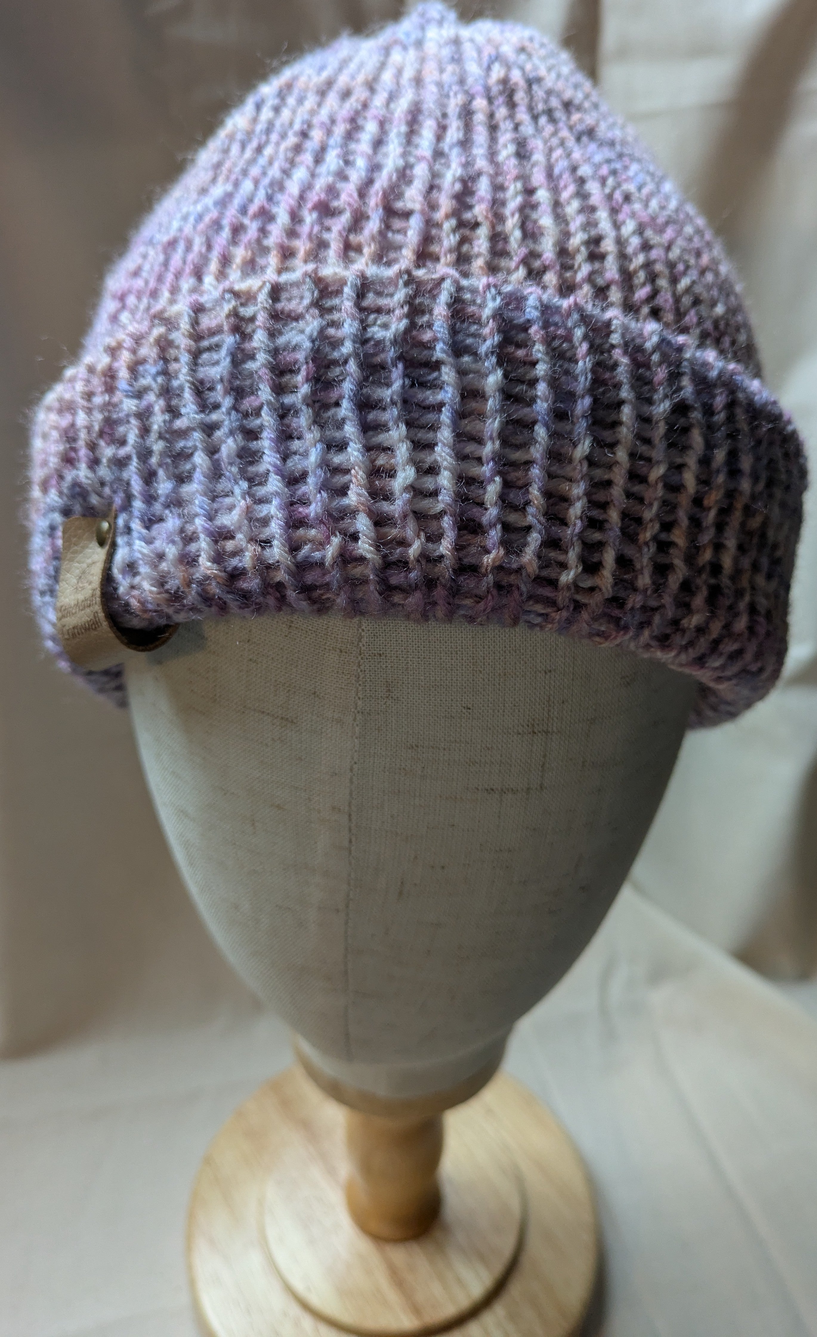 Knitted Hat - Moorland Heather