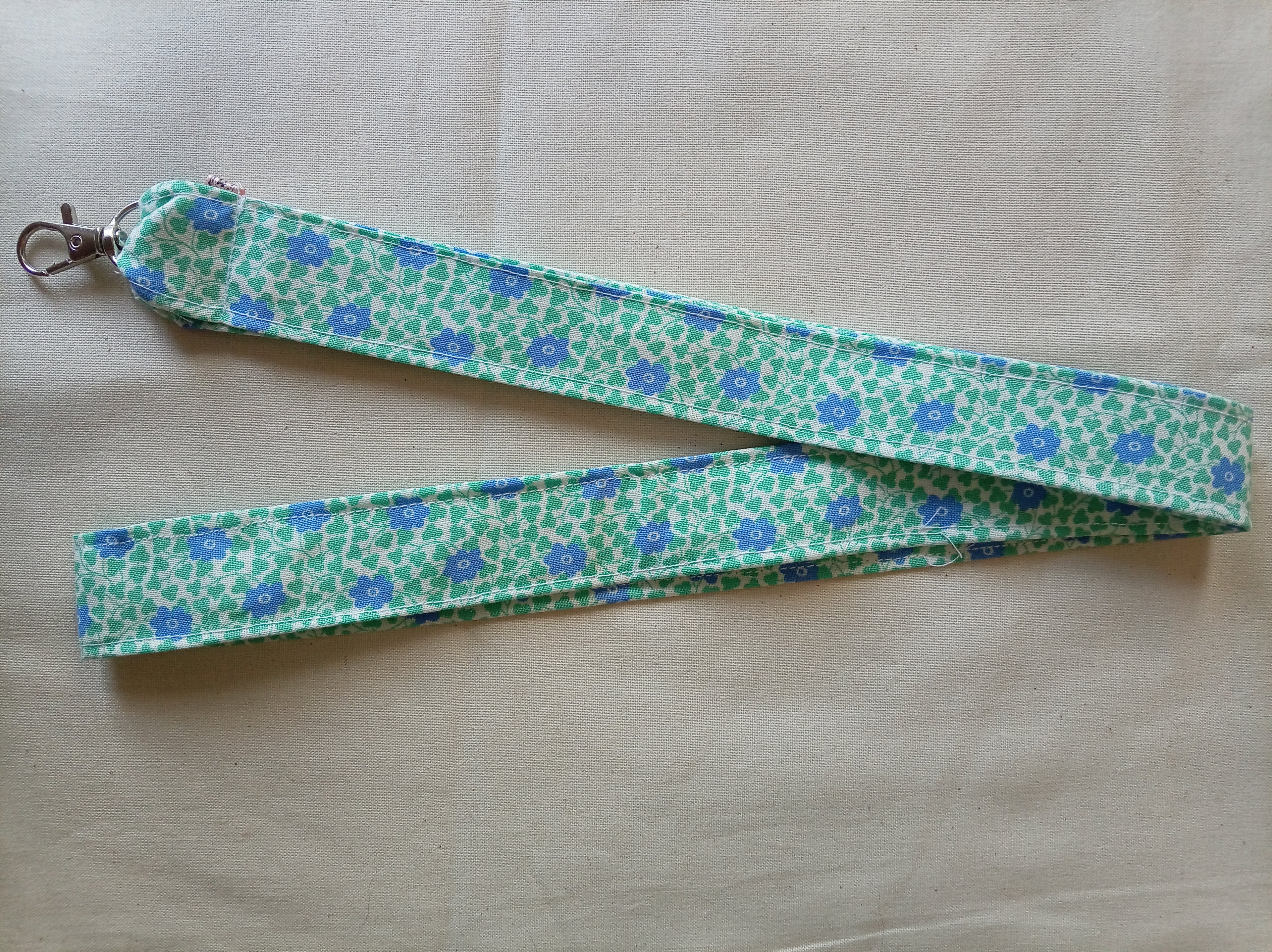 Fabric Lanyard - Flower Show Sunrise