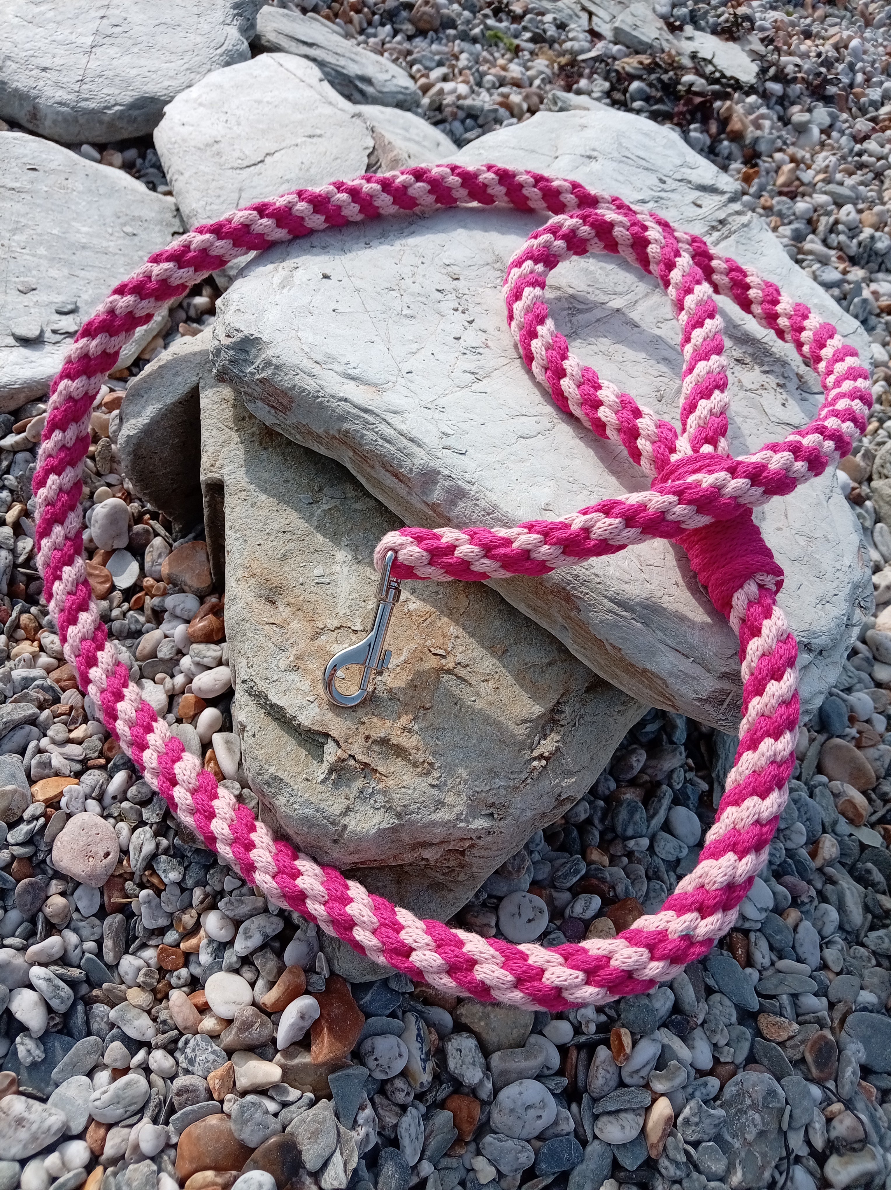 Cord Dog Lead - Sea Thrift