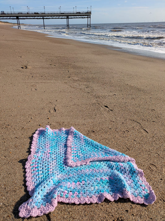 Crochet Blanket - Mermaid