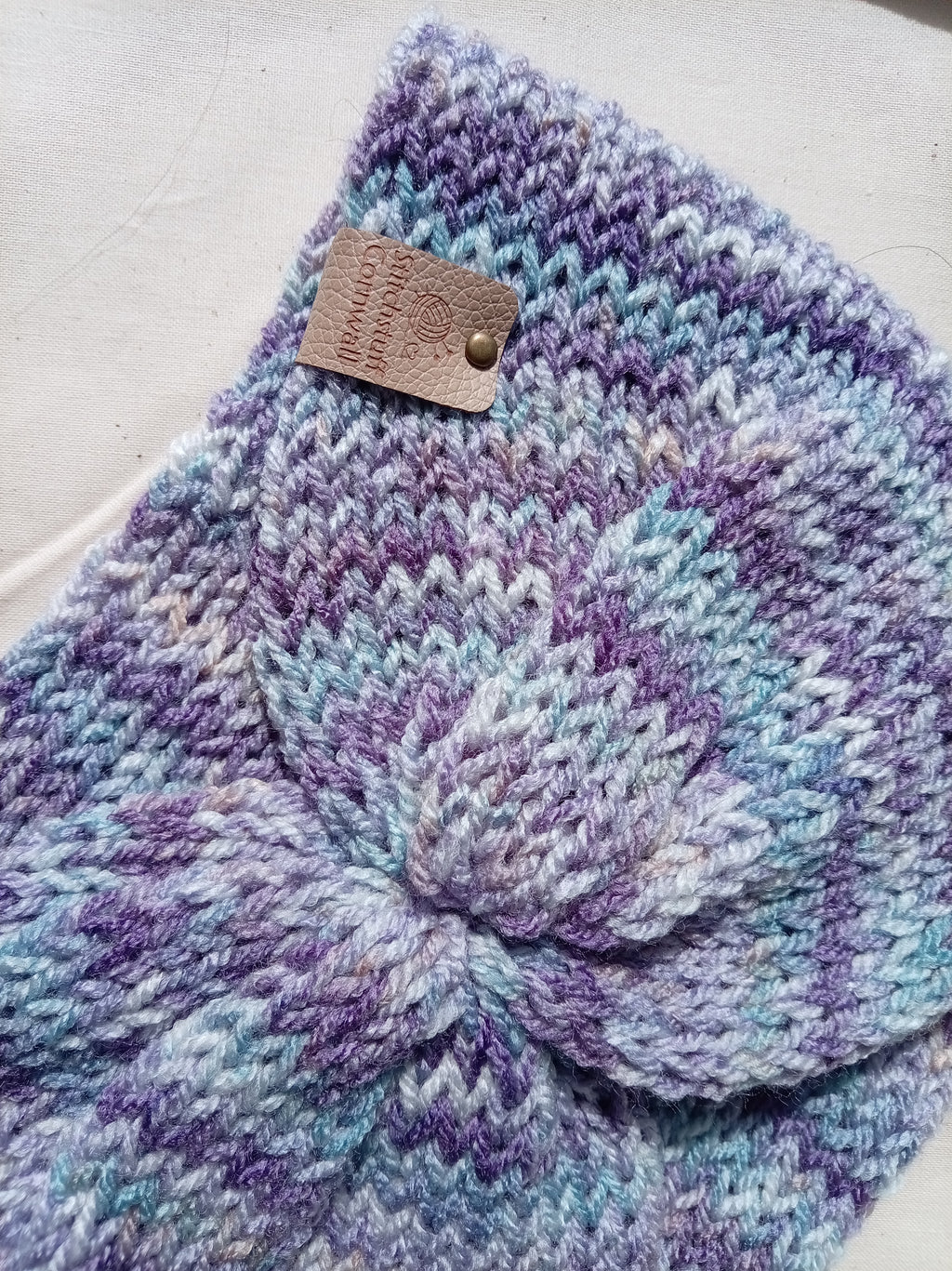 Knitted Ear Warmers - Tide Pool