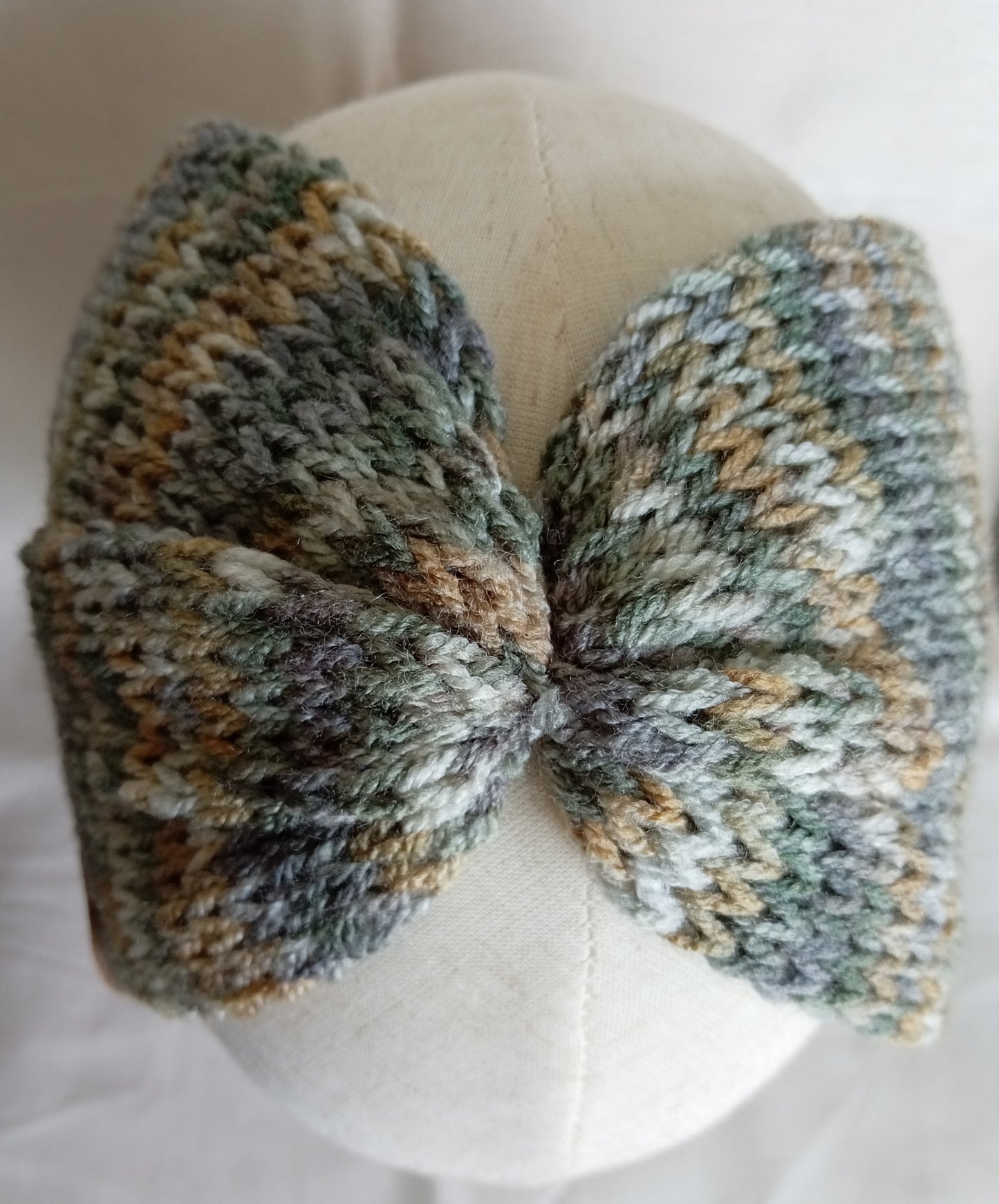 Knitted Ear Warmers - Rock Pool