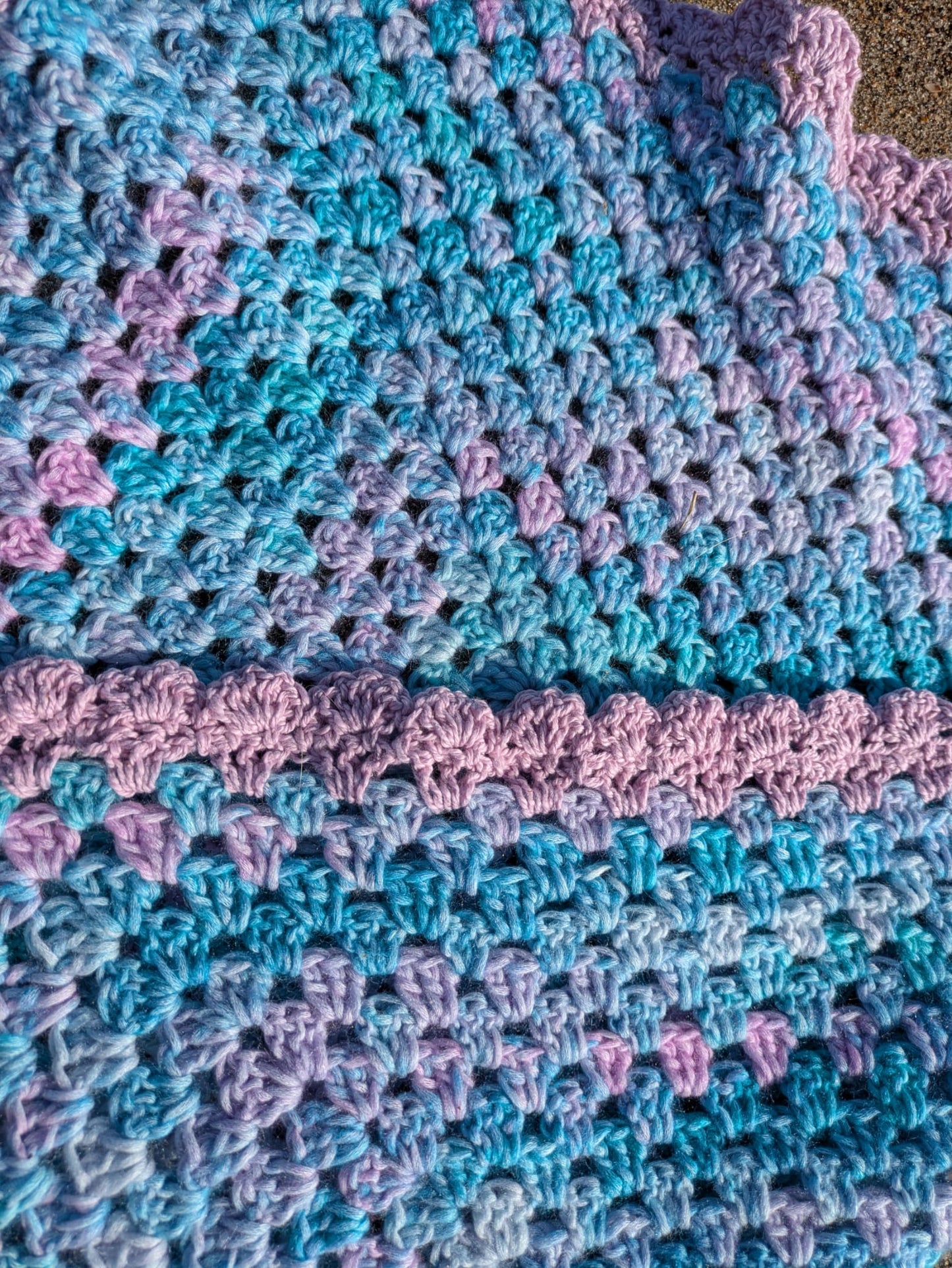 Crochet Blanket - Mermaid