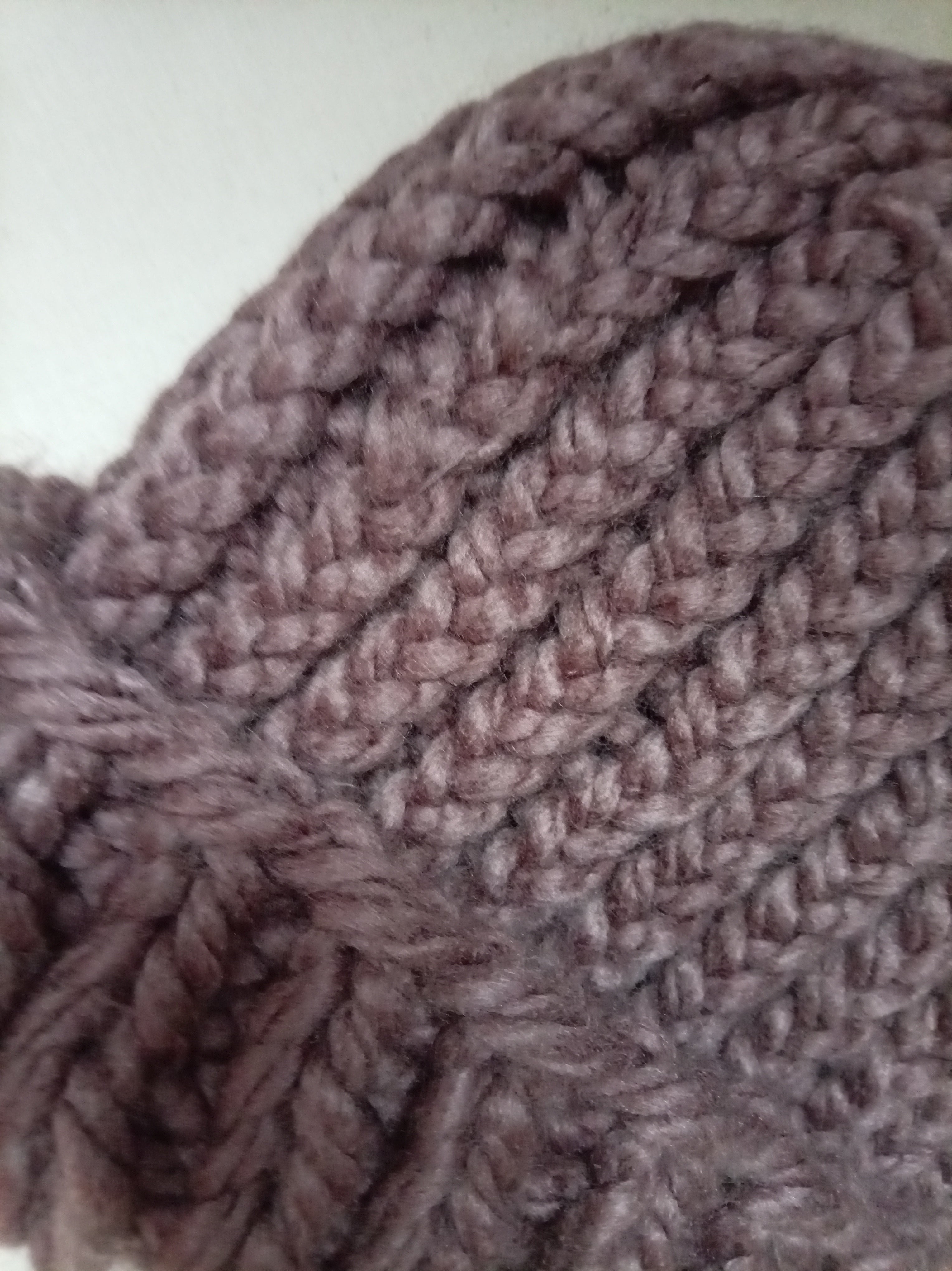 Chunky Knit Hat - Woodland