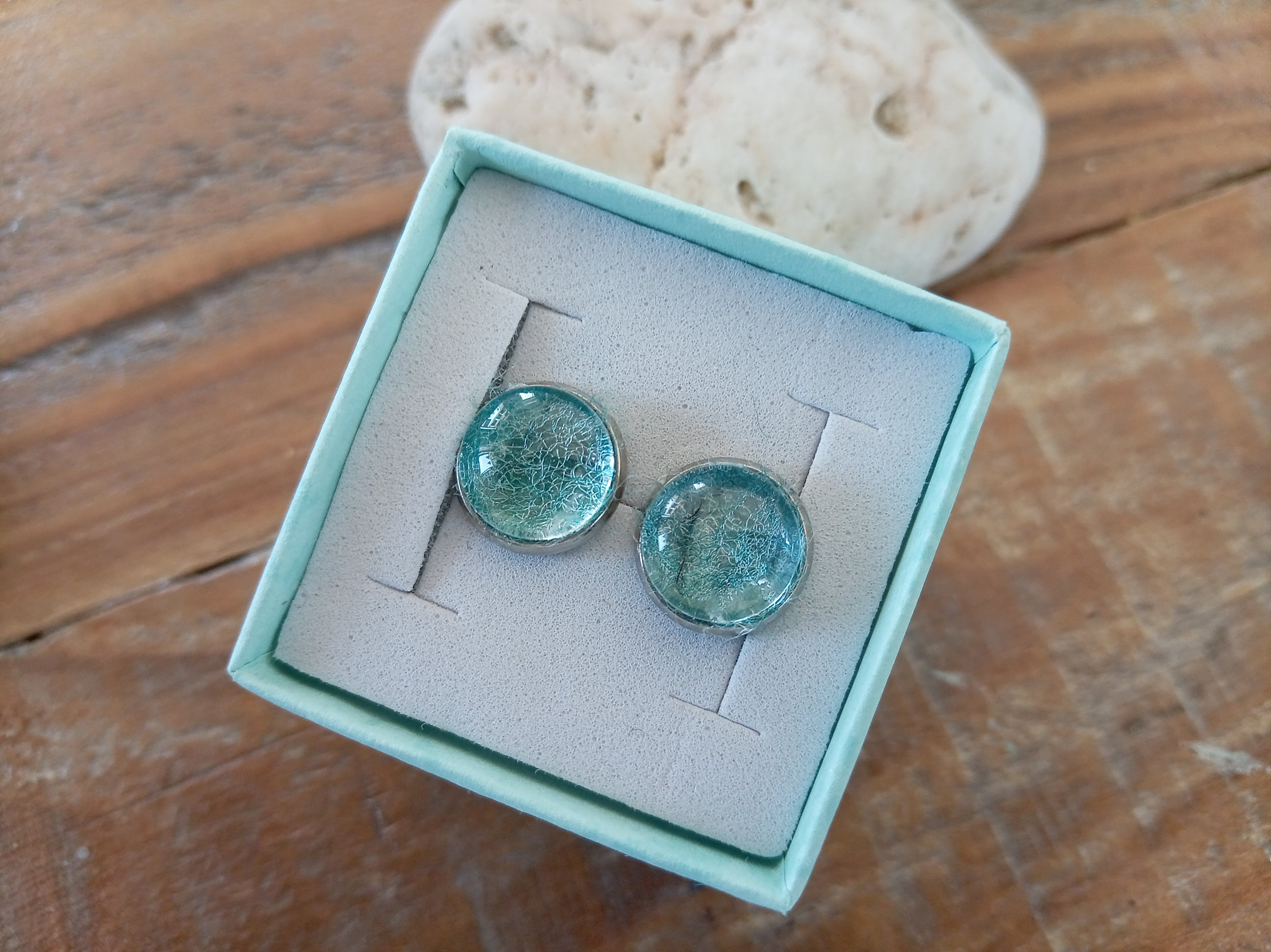 Stud Earrings - Surf
