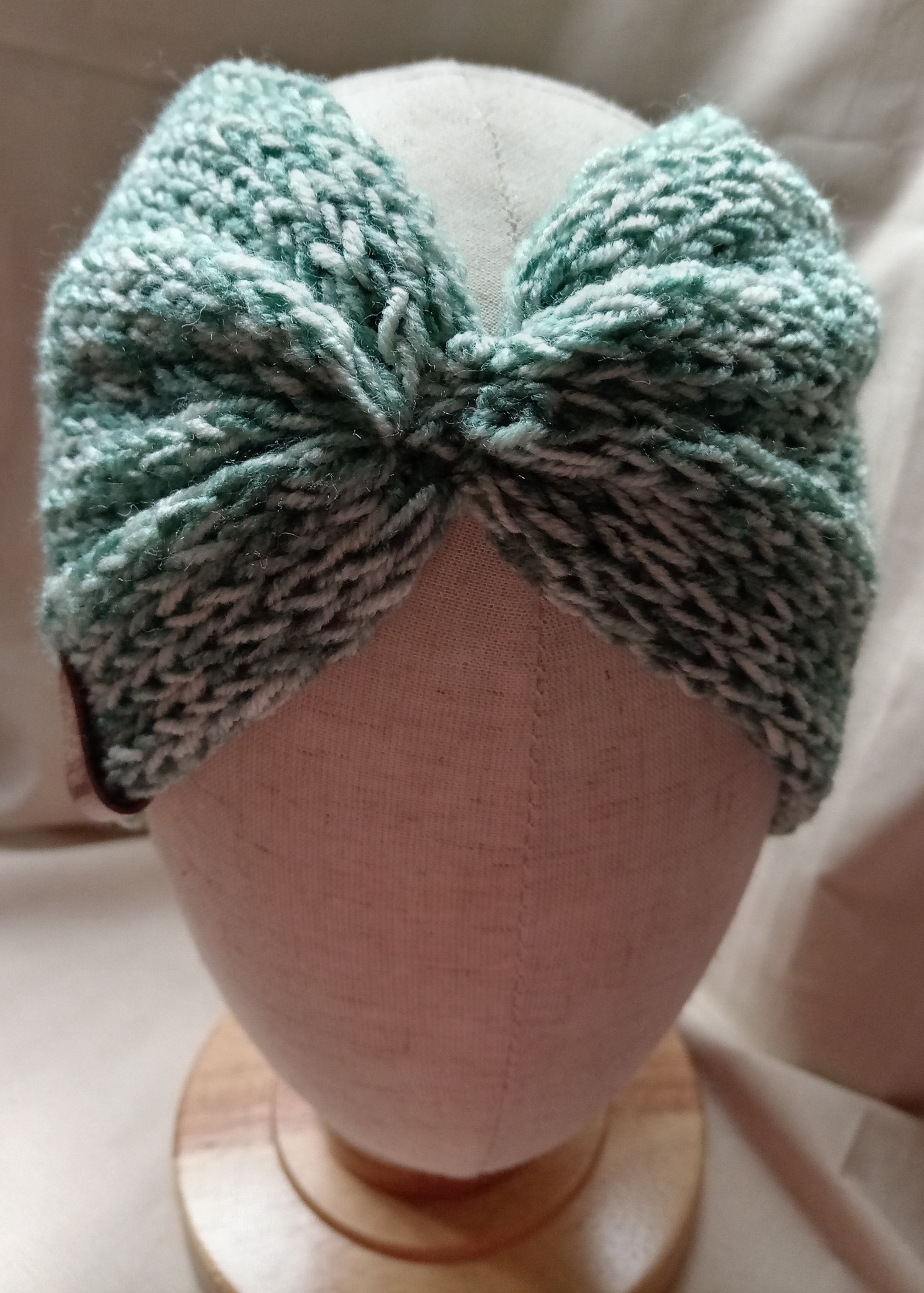 Knitted EarWarmers - Sea Glass