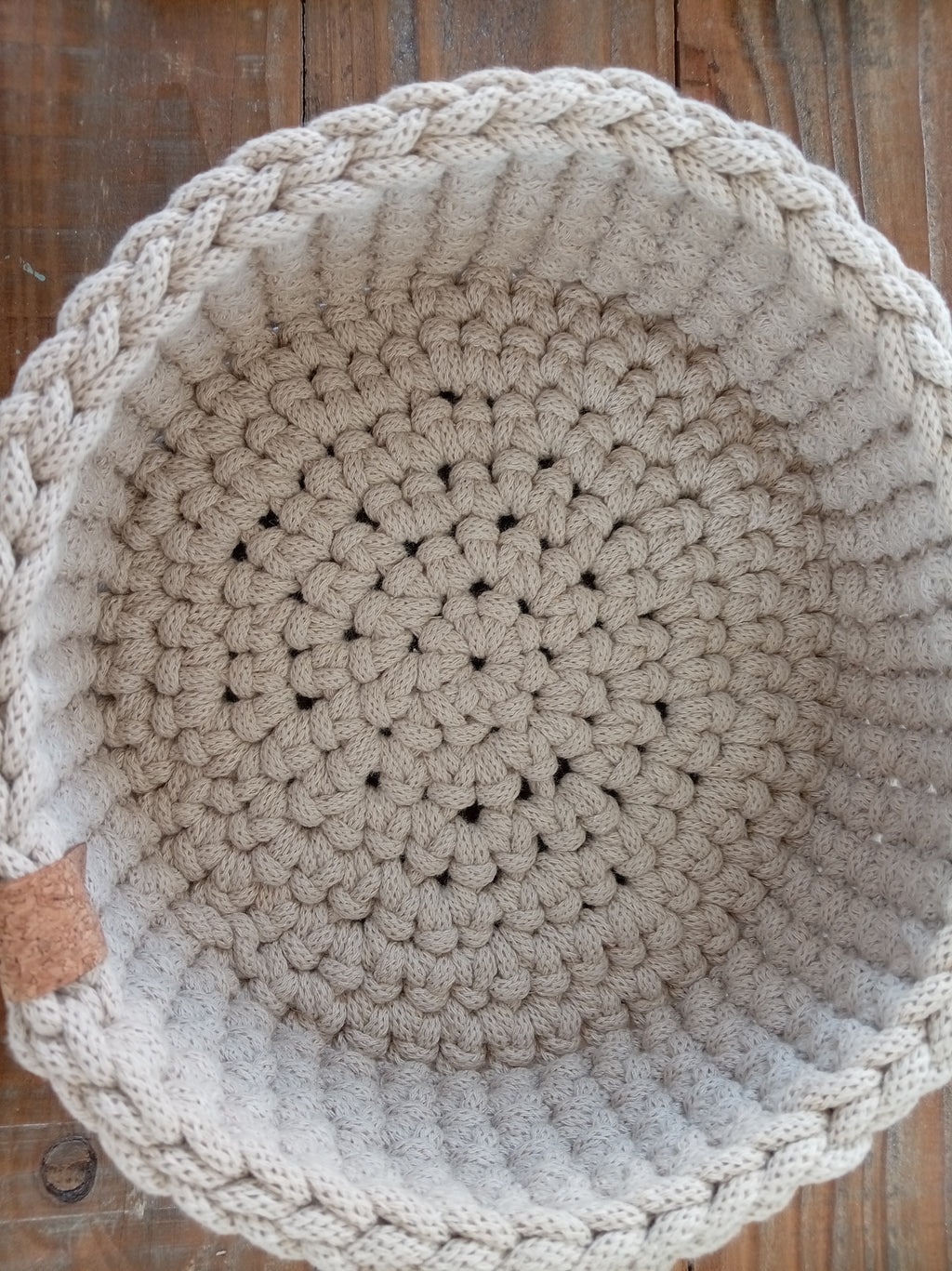 Chunky Crochet Basket - Harbour Wall