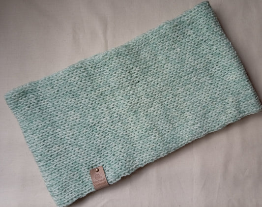 Knitted Neck Warmer - Sea Foam
