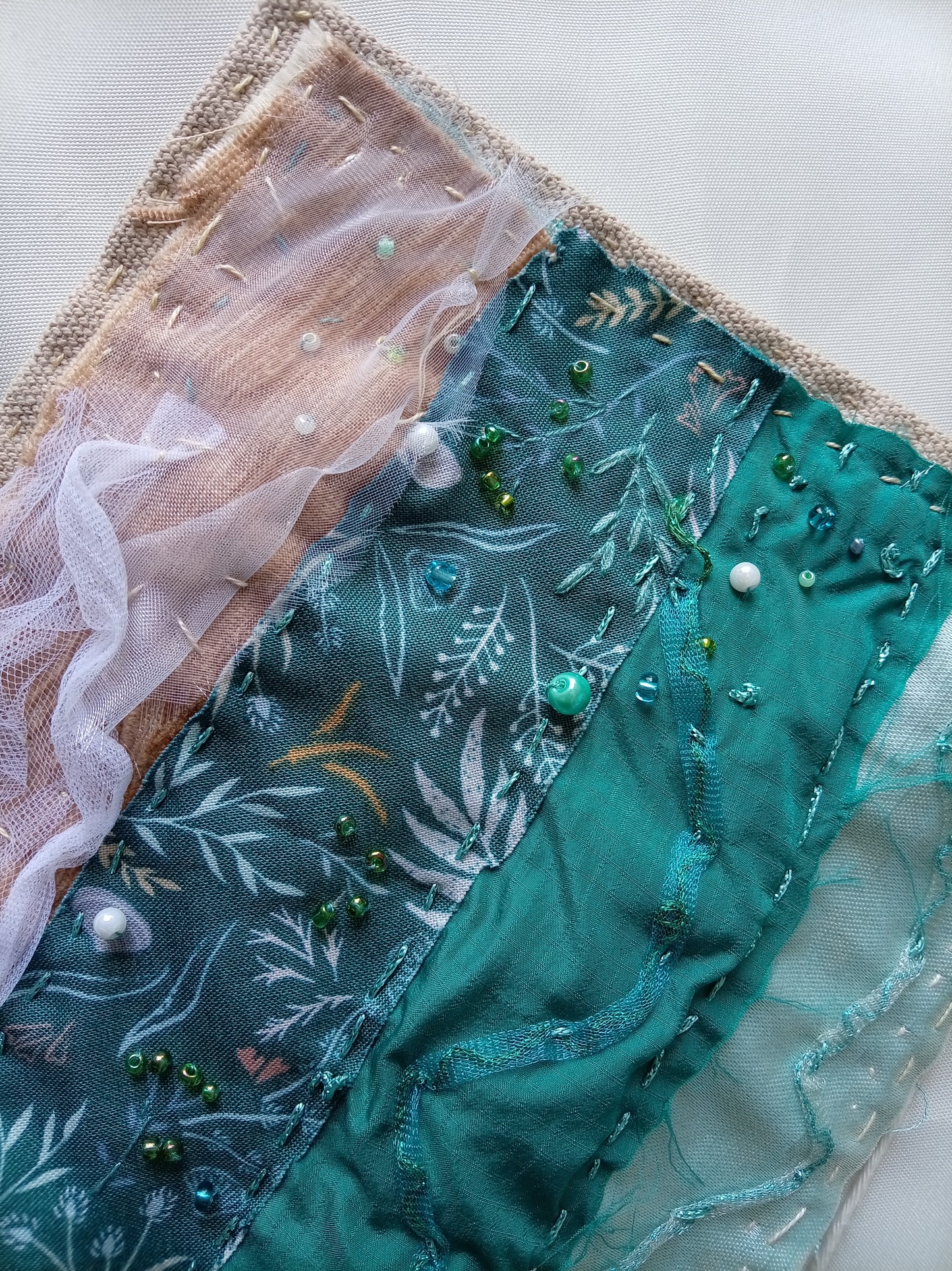 Textile Seascape Wall-Hanging - Tideline