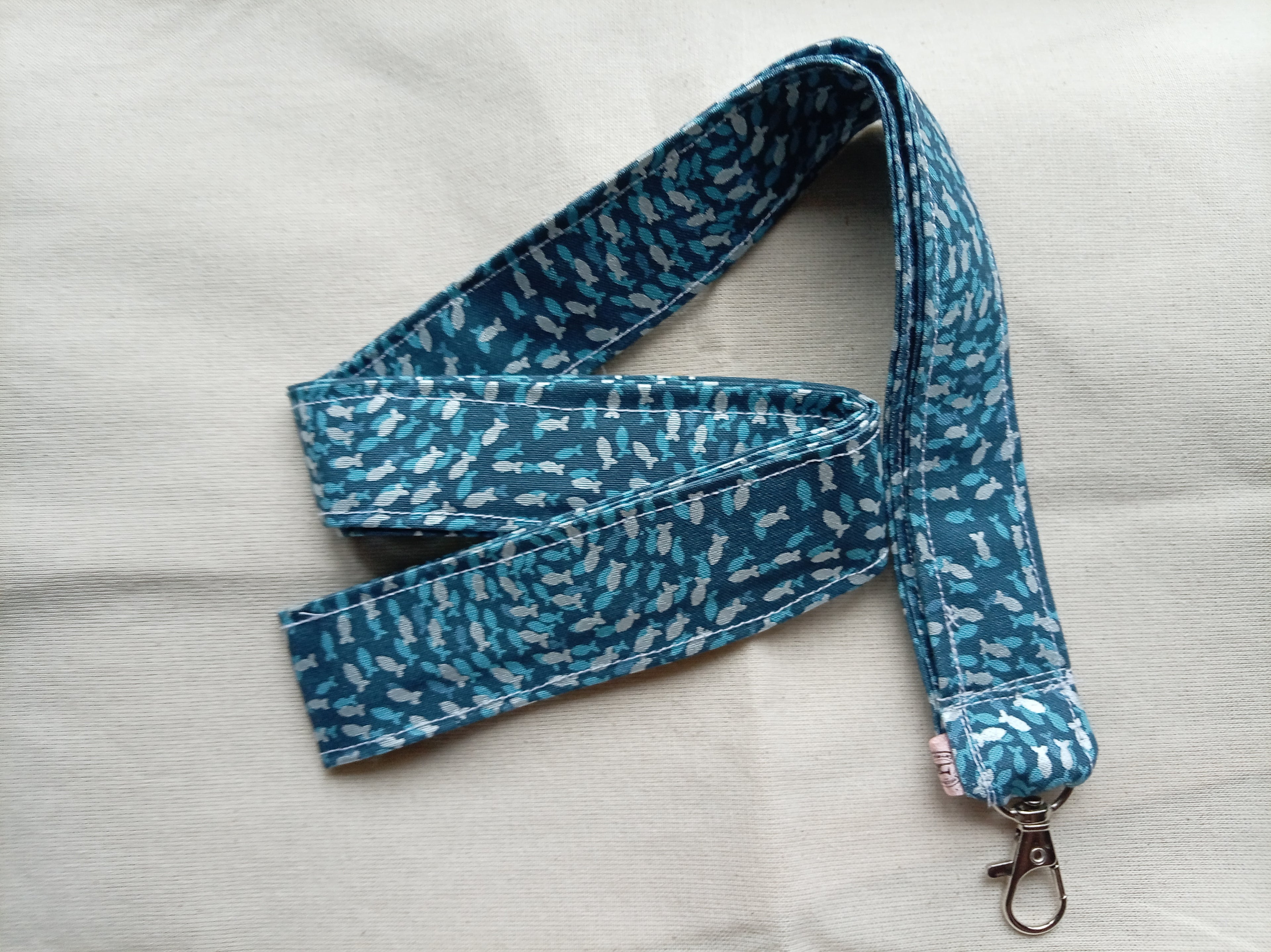 Fabric Lanyard - Midnight Shoal