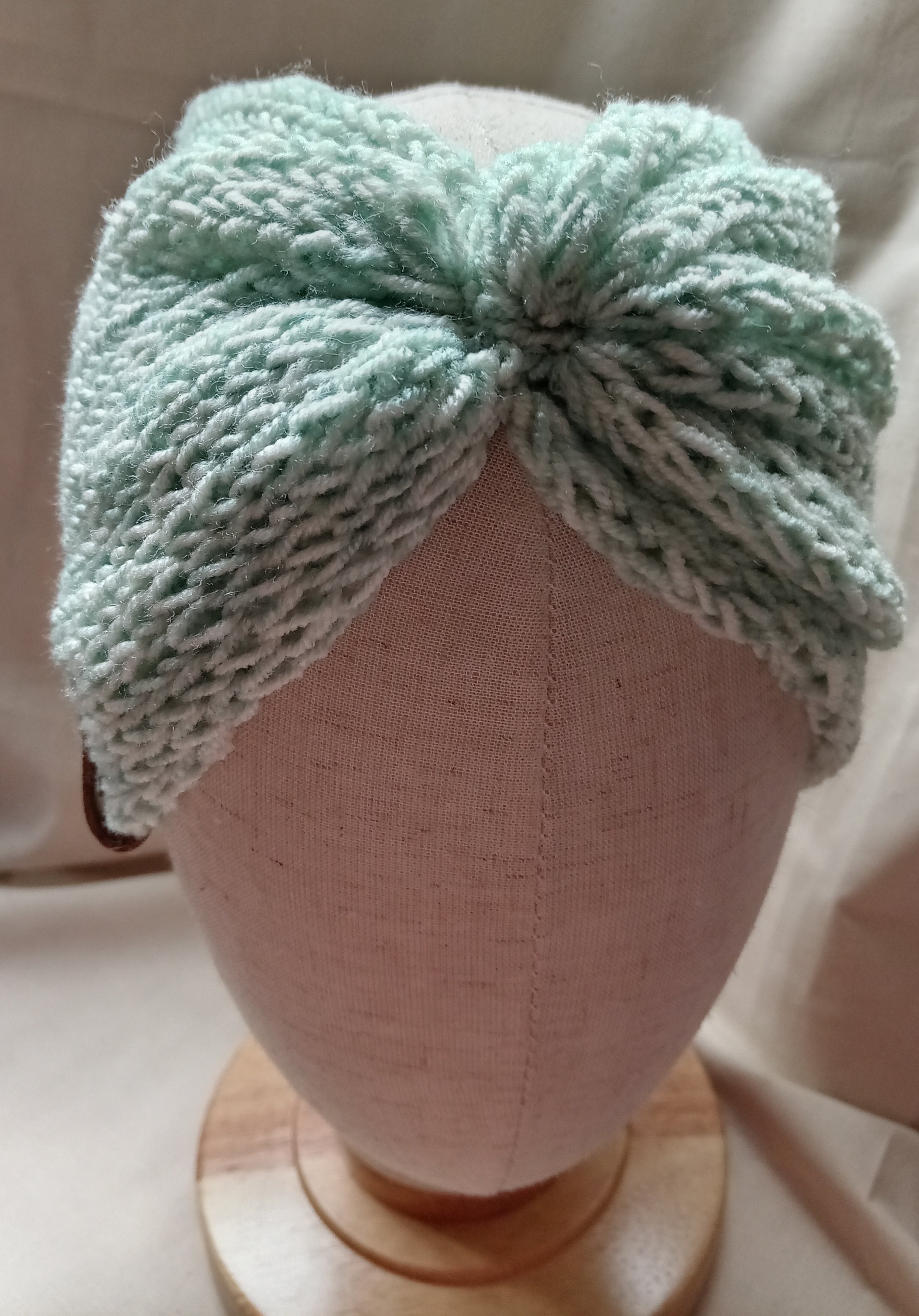 Knitted EarWarmers - Sea Foam