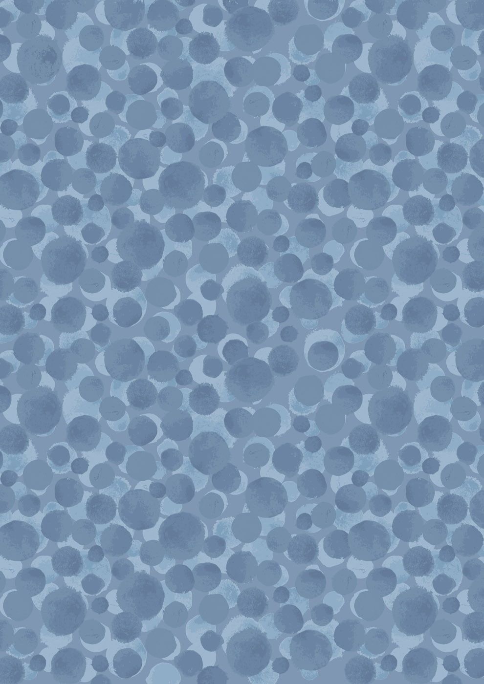 Lewis & Irene Fabric - Bumbleberries - Coastal Blue - FQ