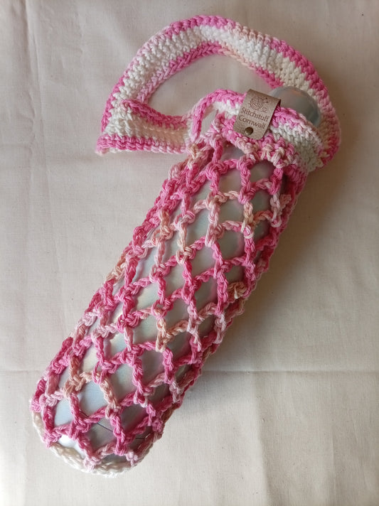 Net Bottle Bag - Ice Cream Sundae