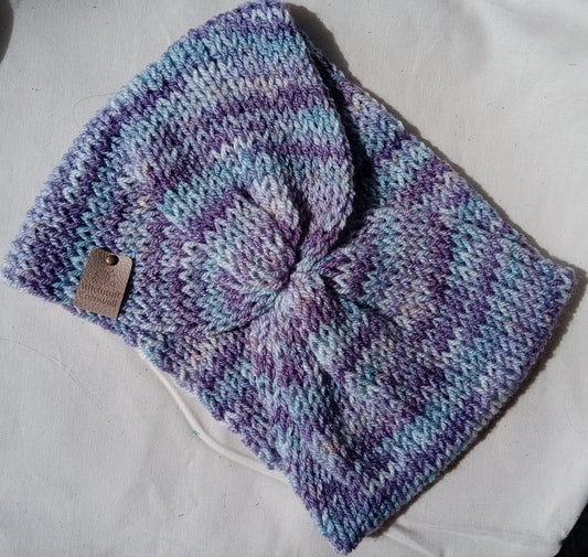 Knitted Ear Warmers - Tide Pool