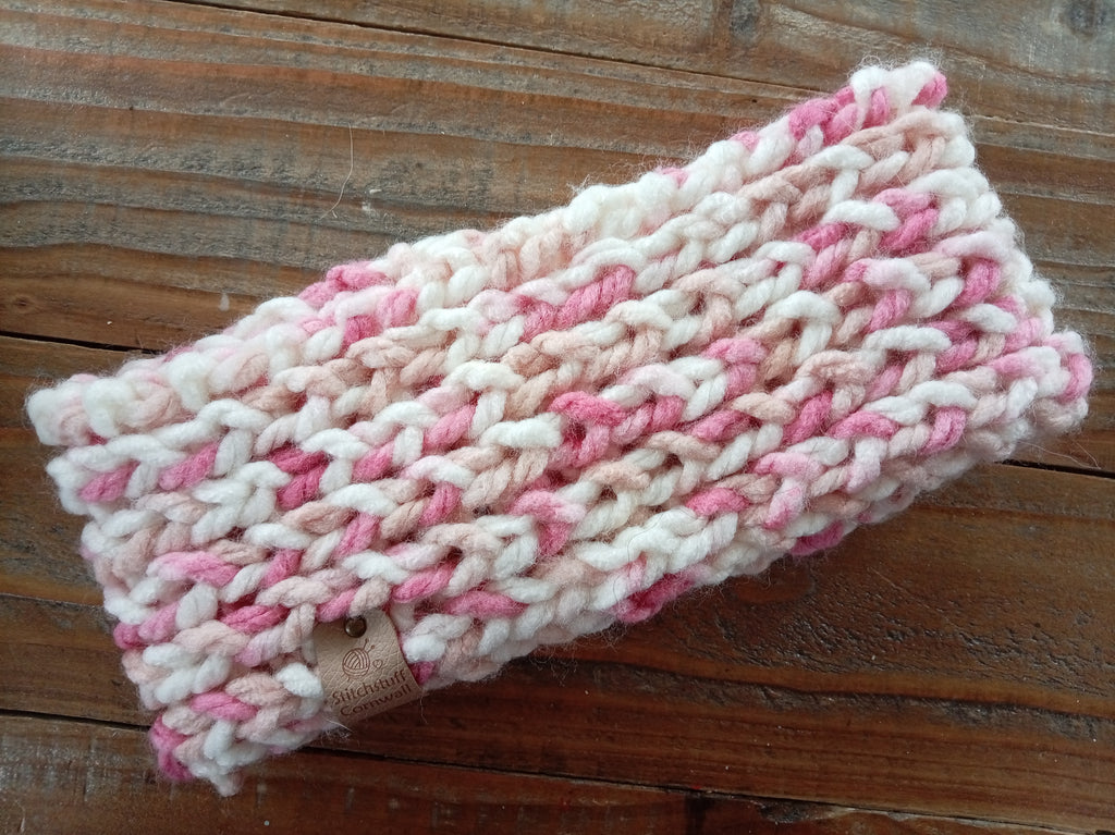 Chunky Knit - Ear Warmers - Coast Path
