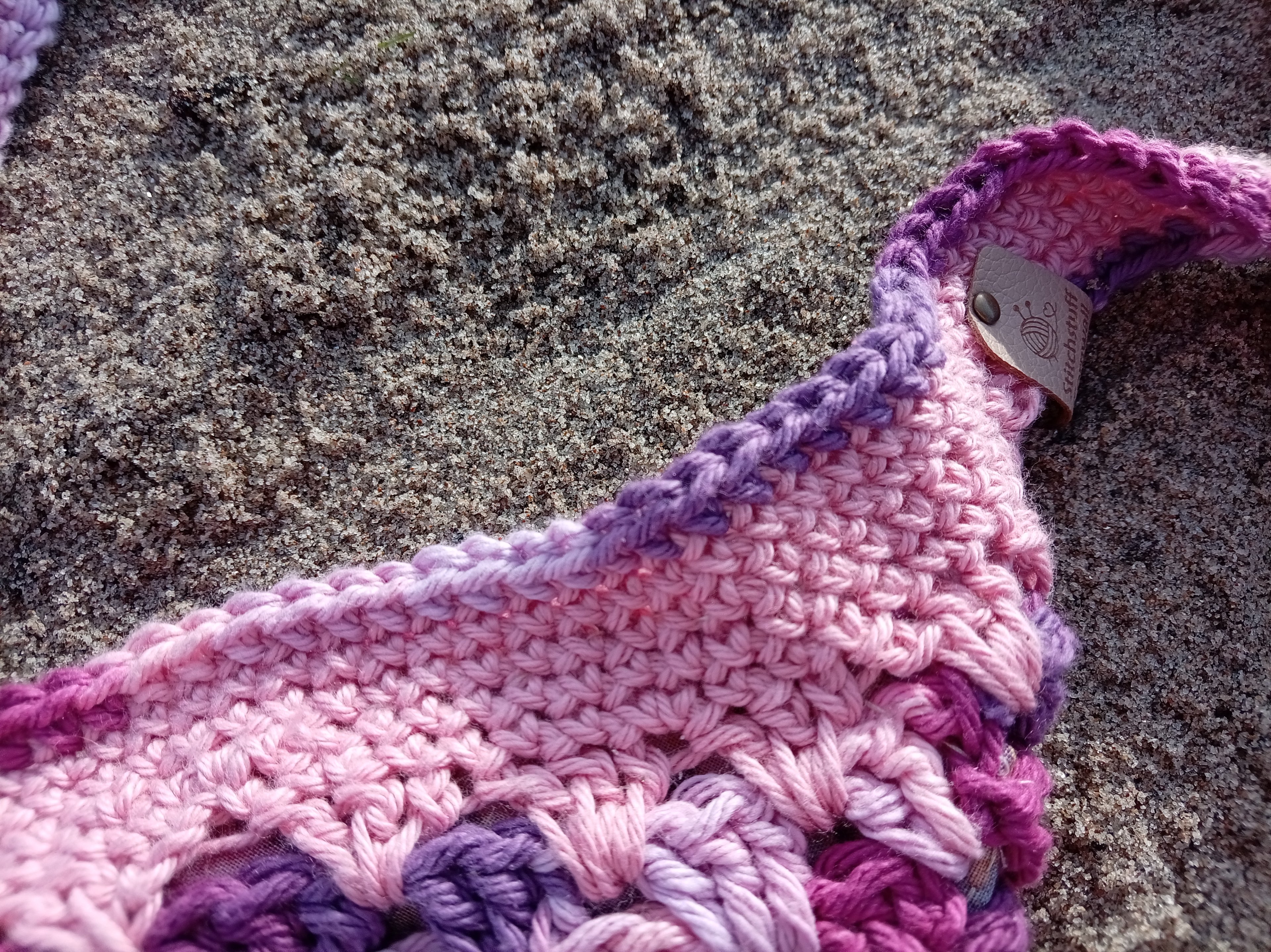 Crochet Bag - Moorland Heather