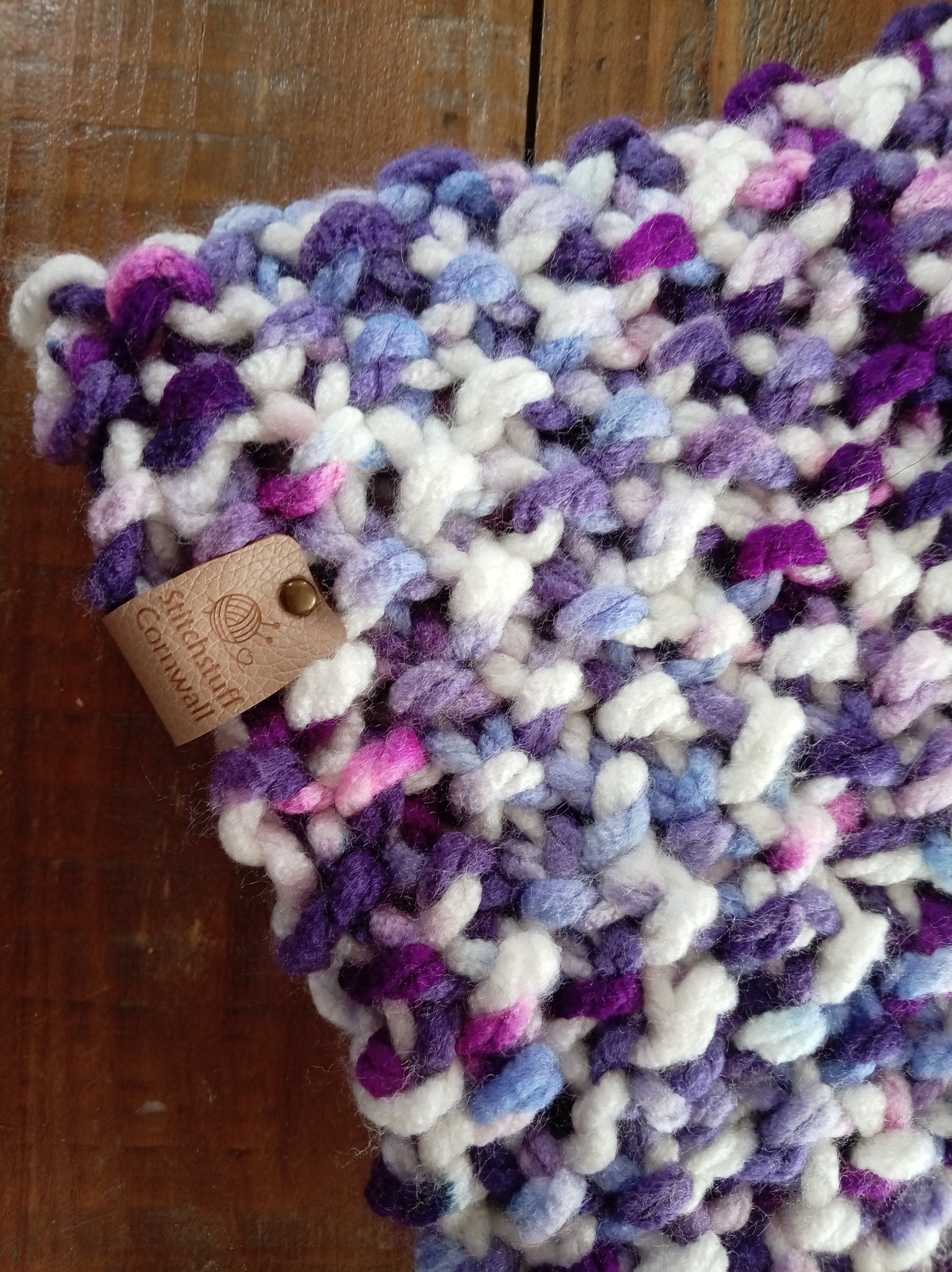 Chunky Knit Neck Warmer - Tide Pool