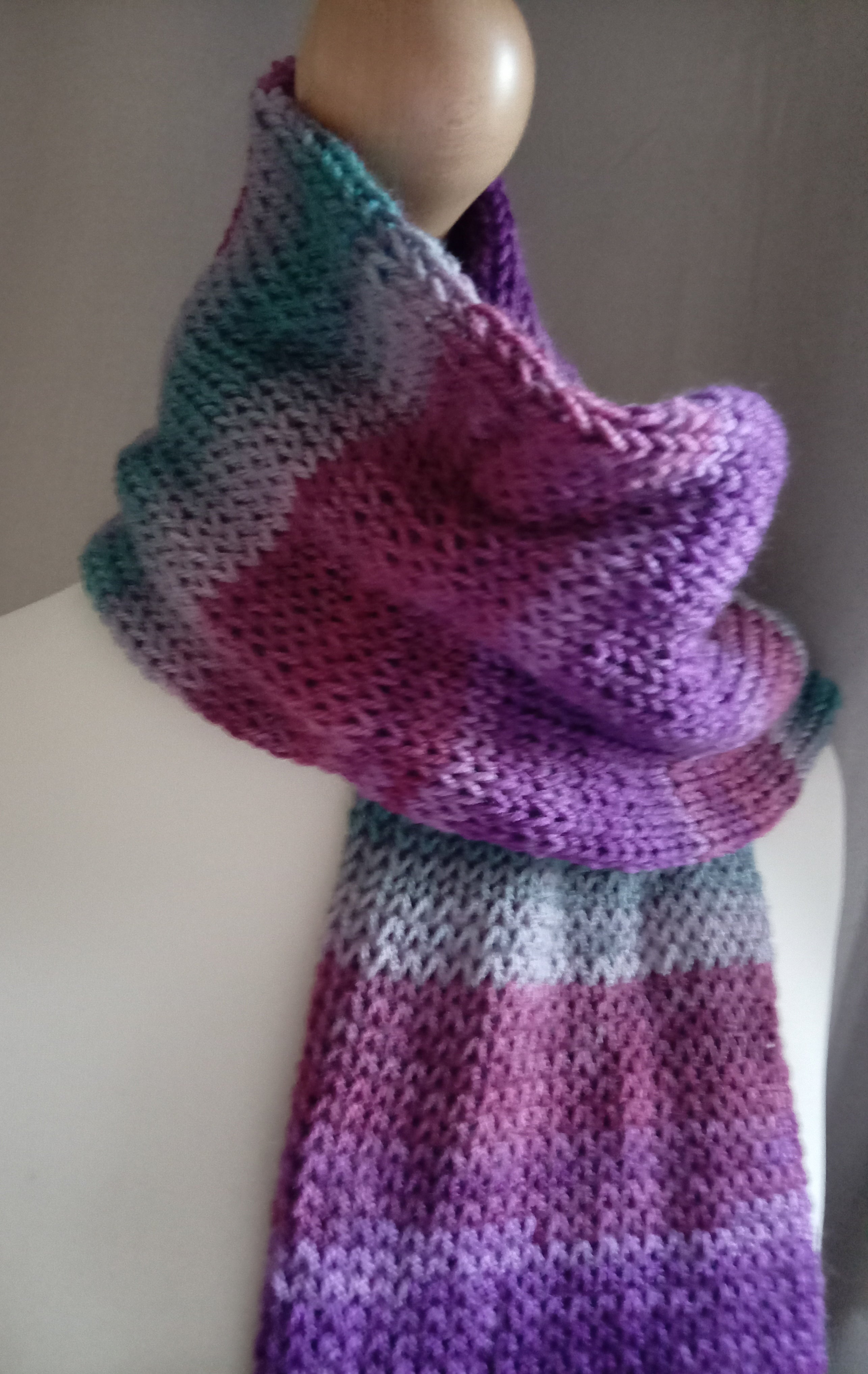 Knitted Scarf - Moorland