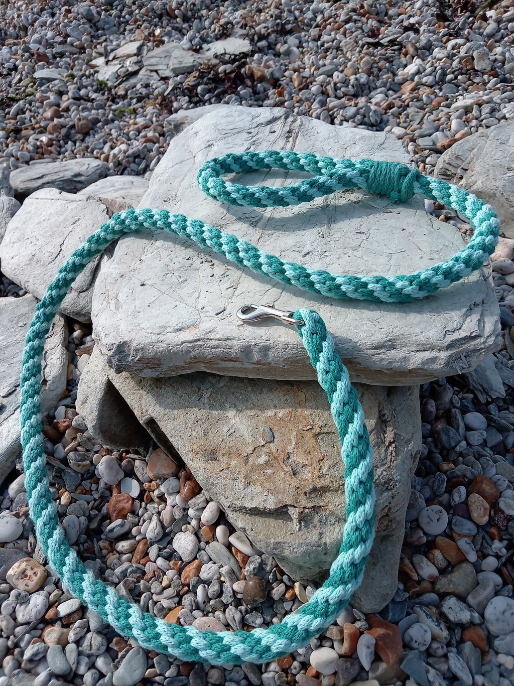 Cord Dog Lead - Sea Foam
