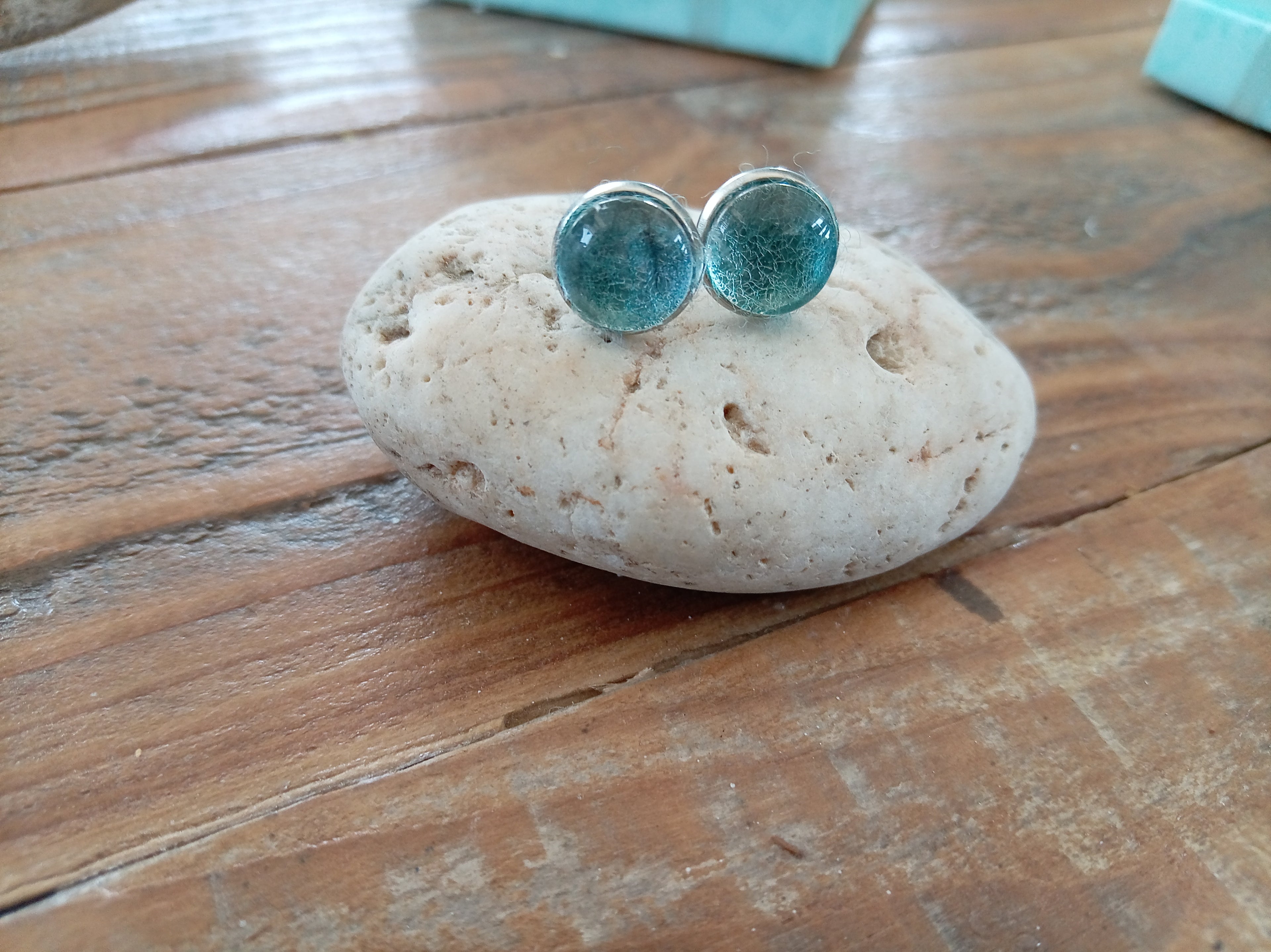 Stud Earrings - Surf