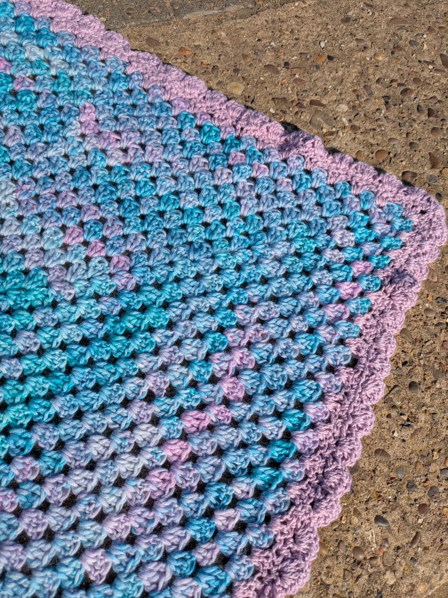 Crochet Blanket - Mermaid