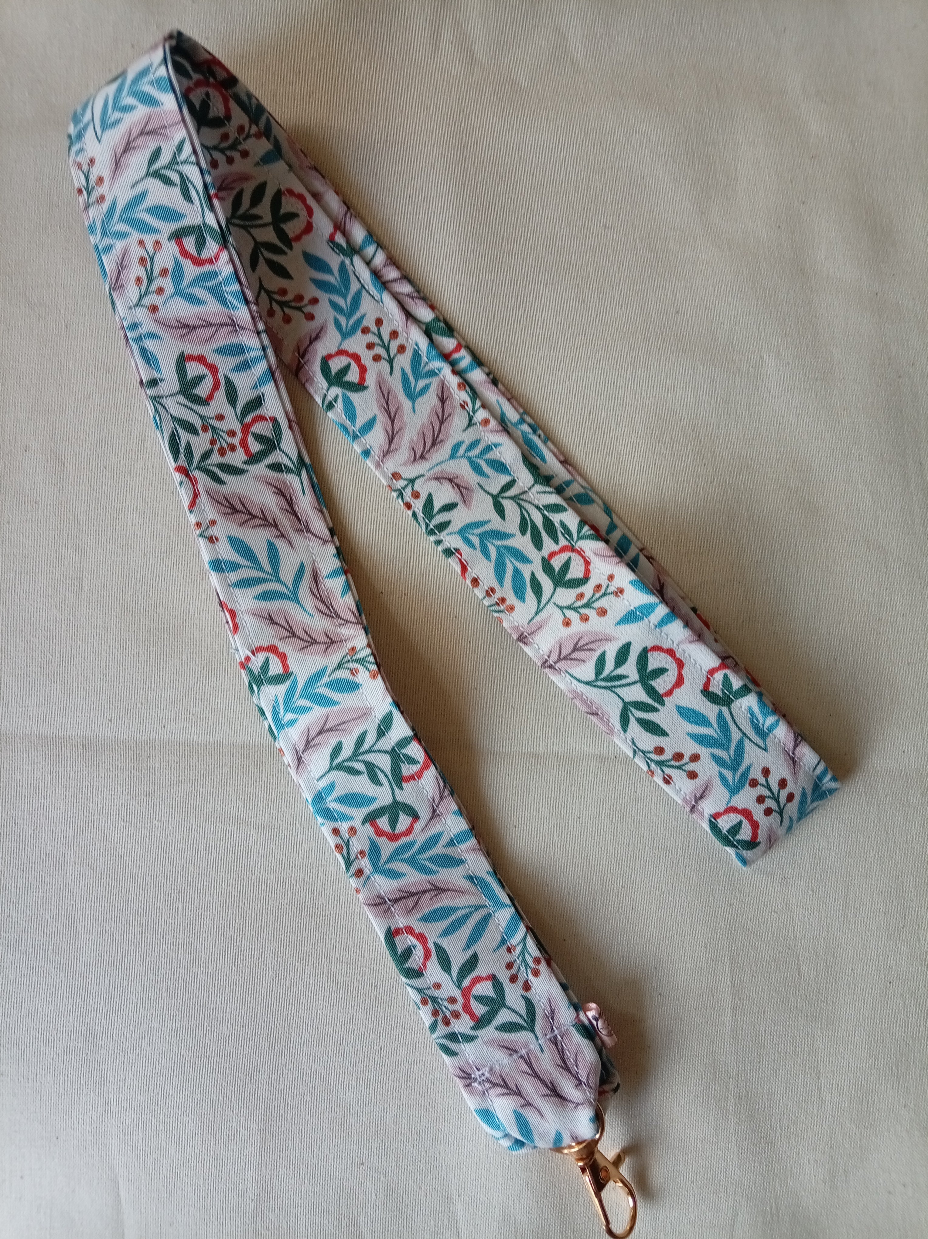 Fabric Lanyard - Winter Tide
