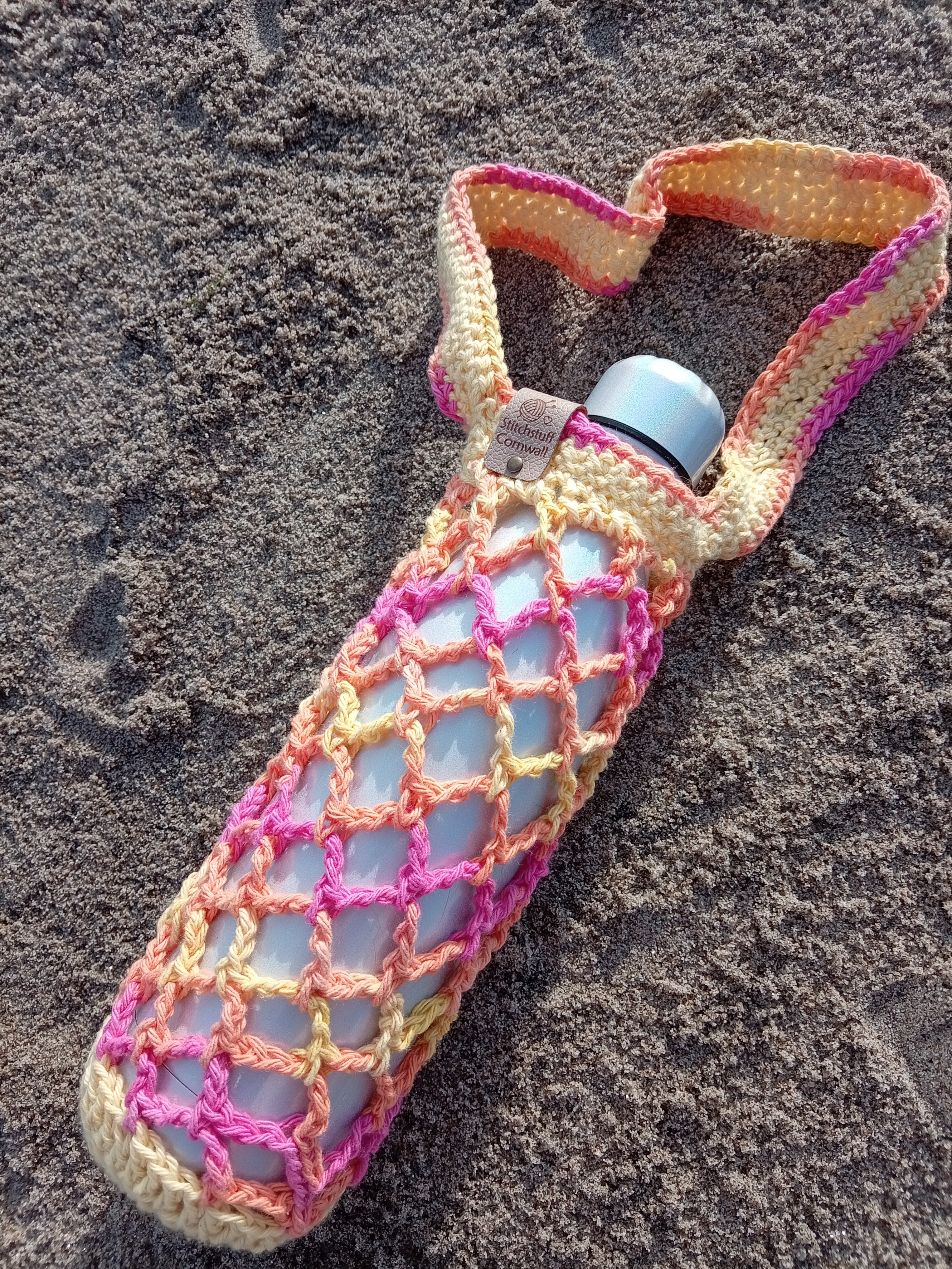 Net Bottle Bag - Beach Party