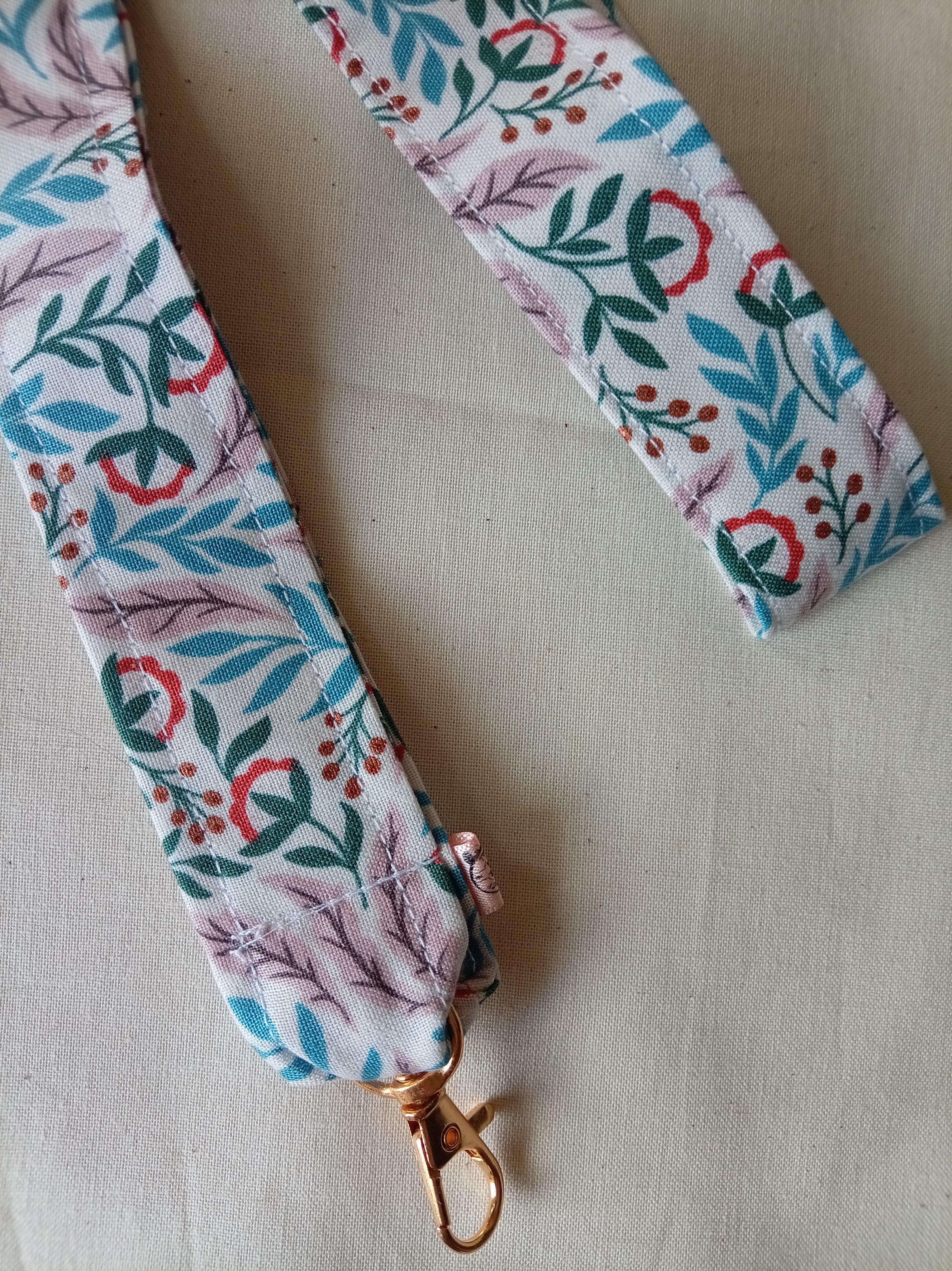 Fabric Lanyard - Winter Tide