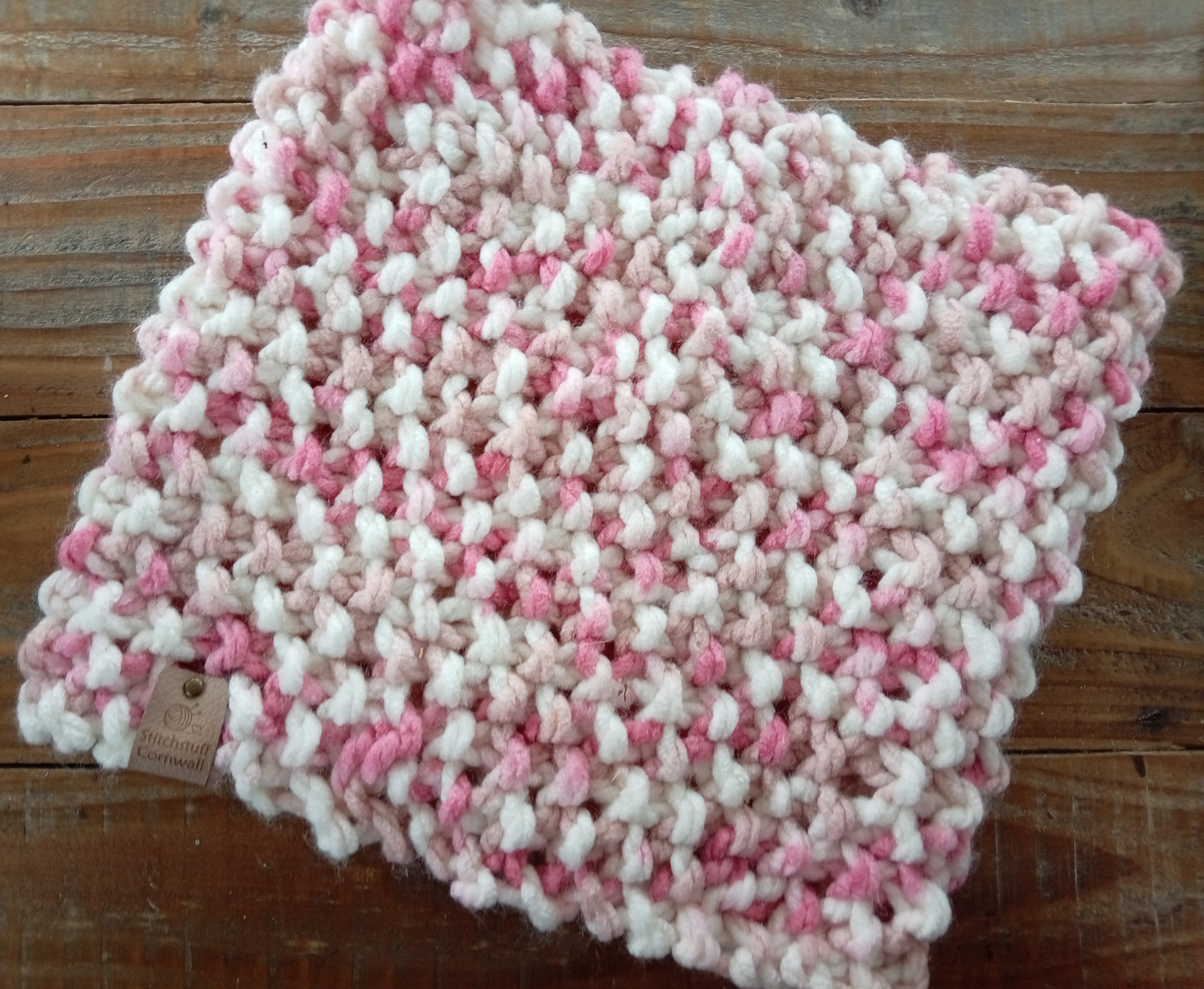 Chunky Knit Neck Warmer - Coast Path