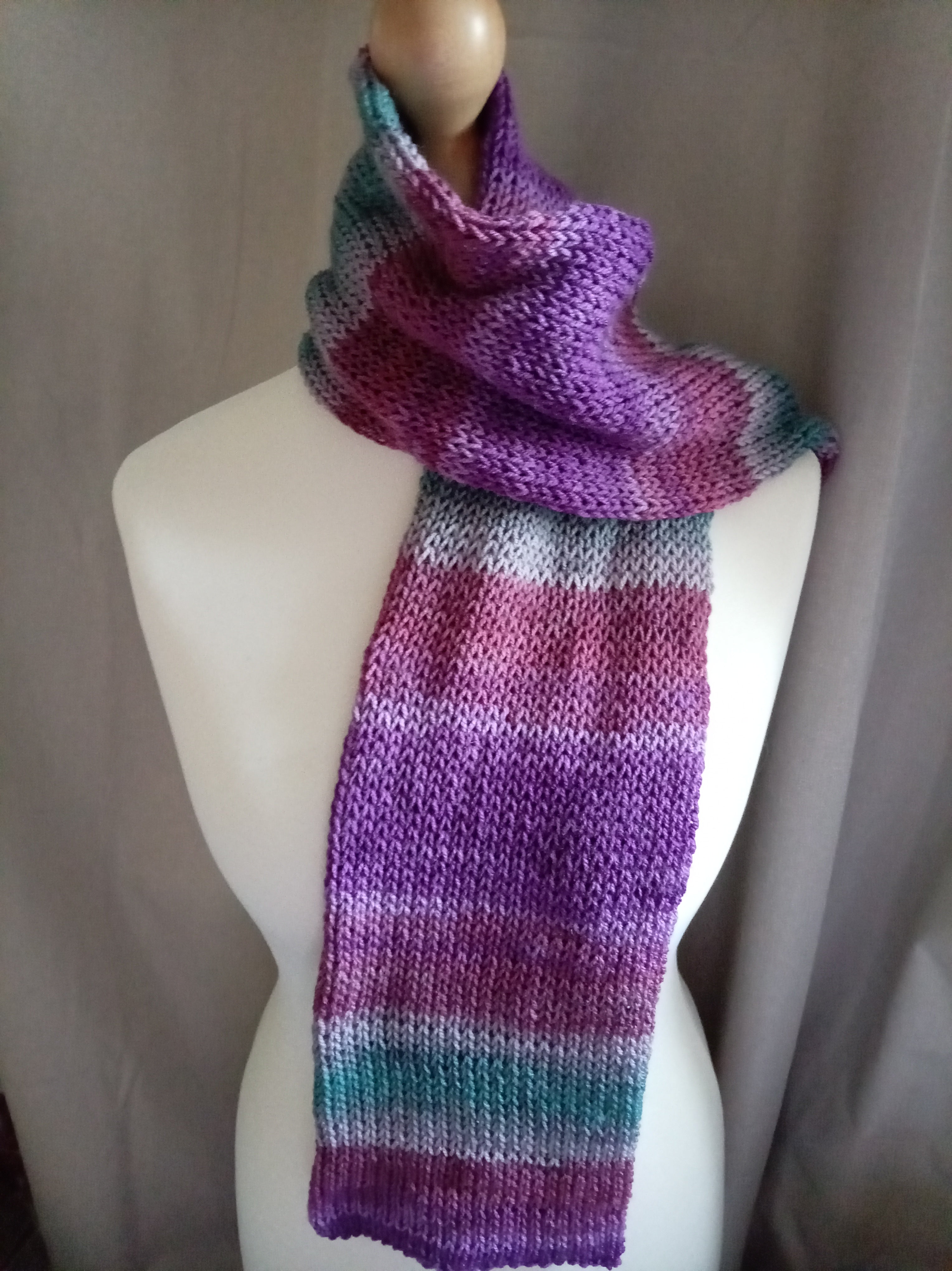 Knitted Scarf - Moorland