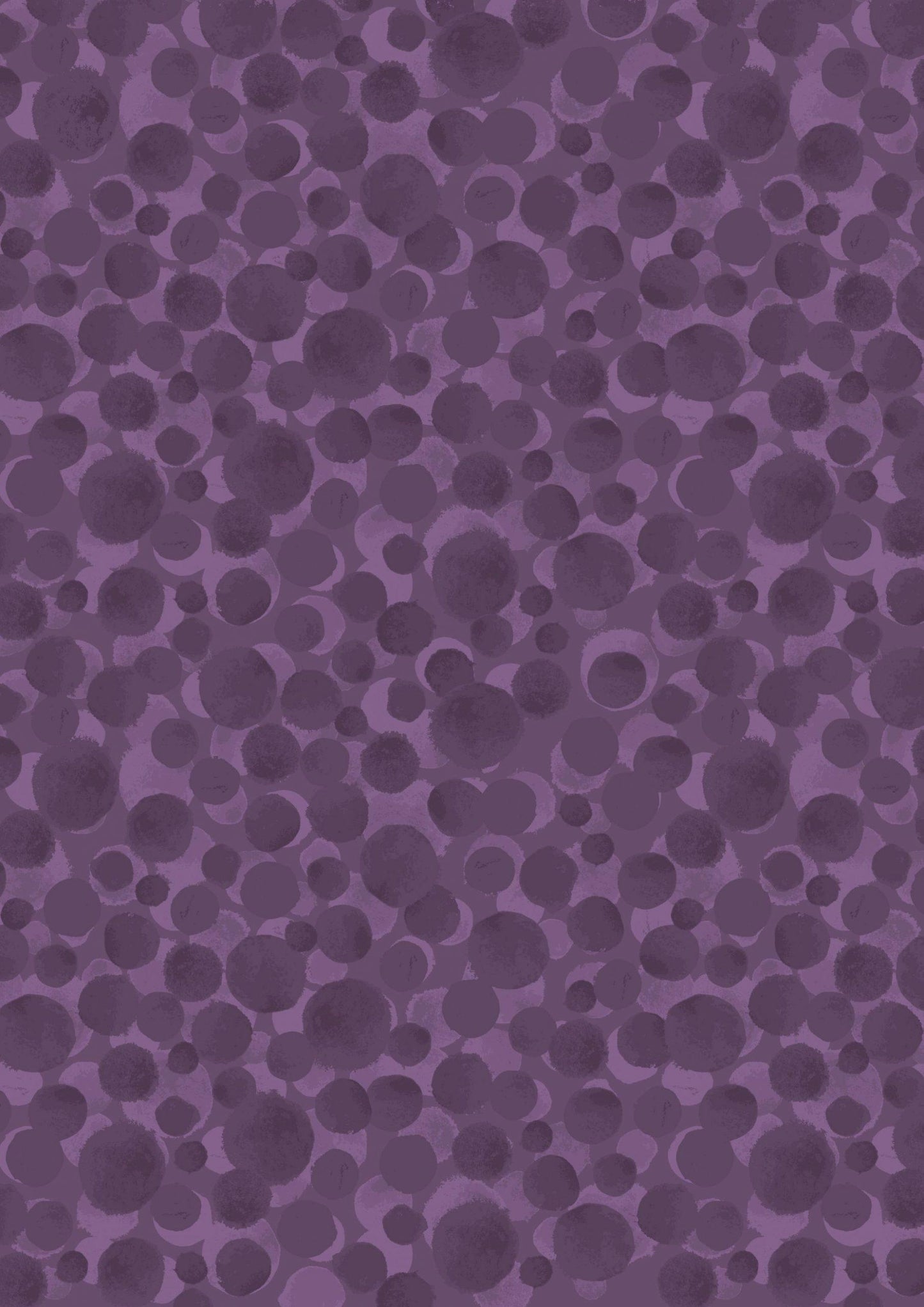 Lewis & Irene Fabric - Bumbleberries - Dark Plum - FQ