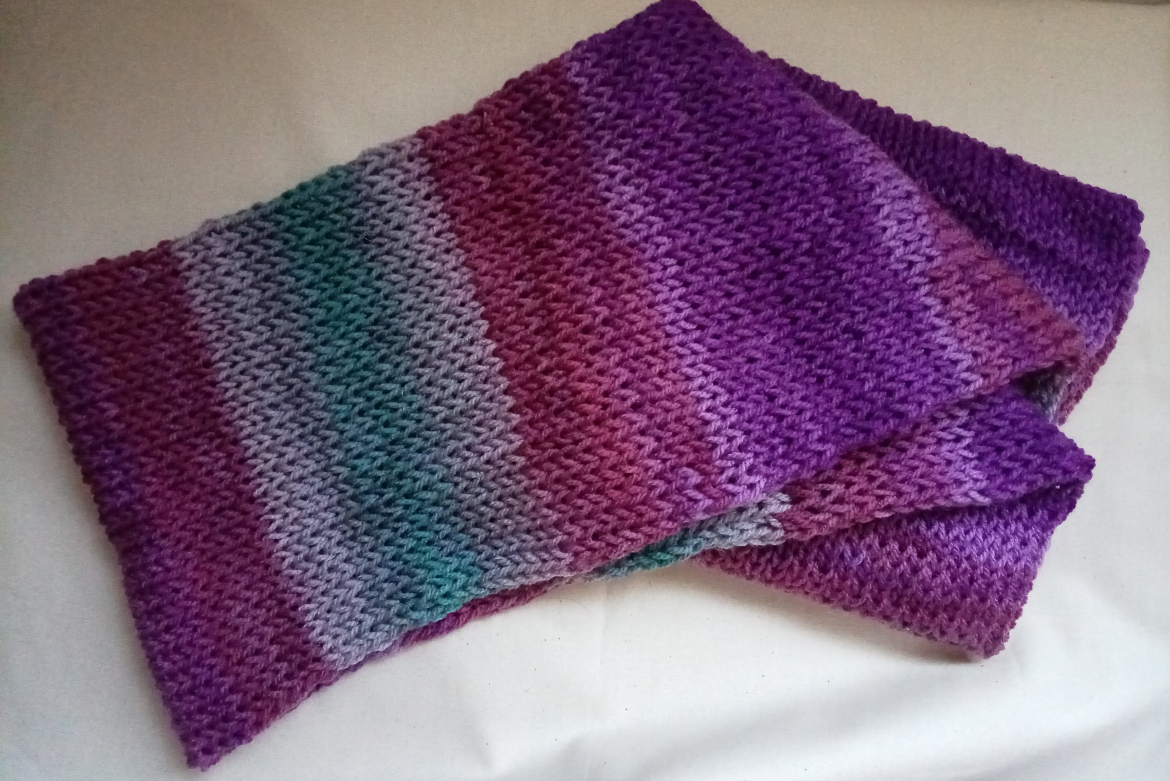 Knitted Scarf - Moorland