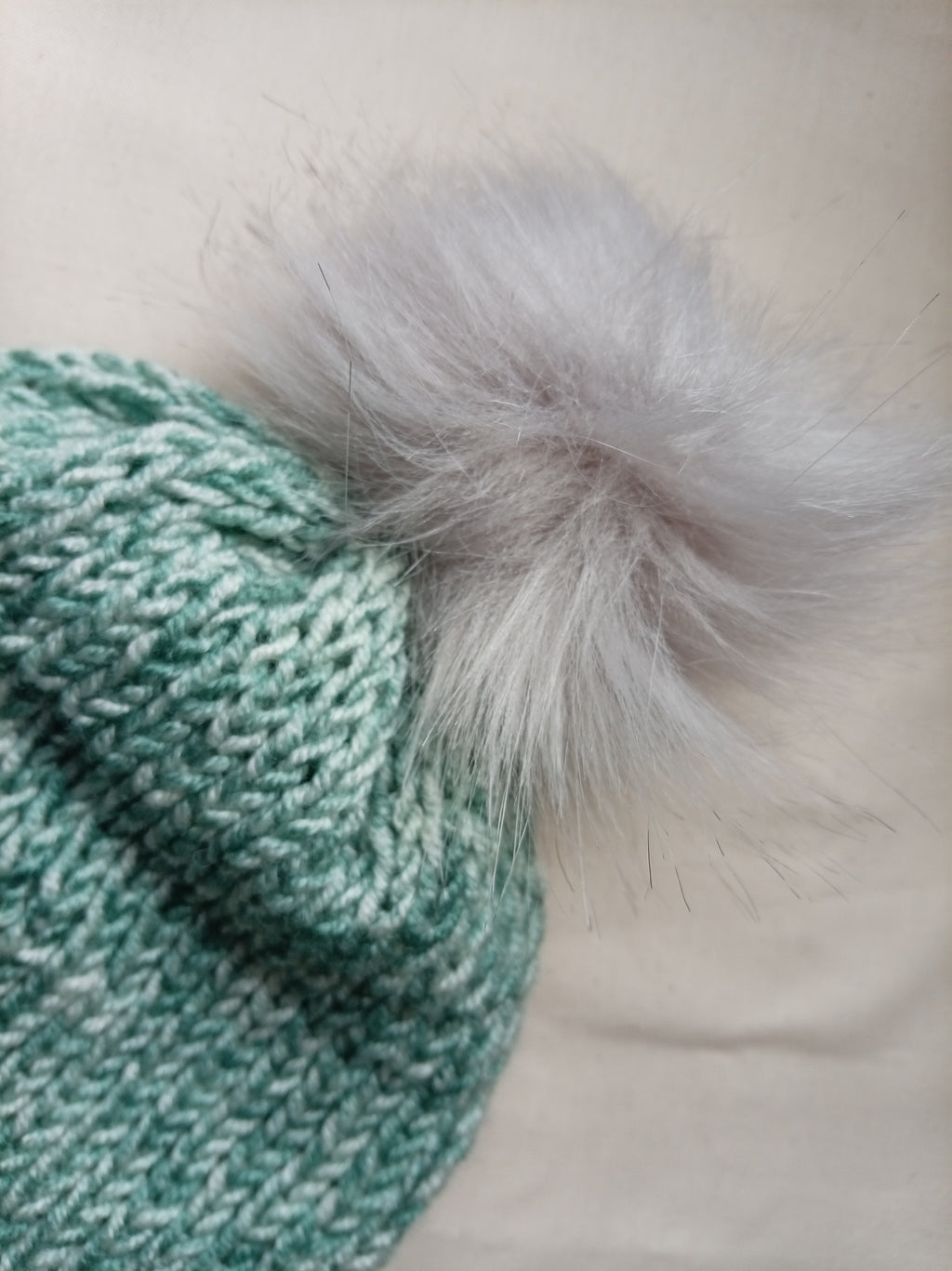 Knitted Hat - Sea Glass