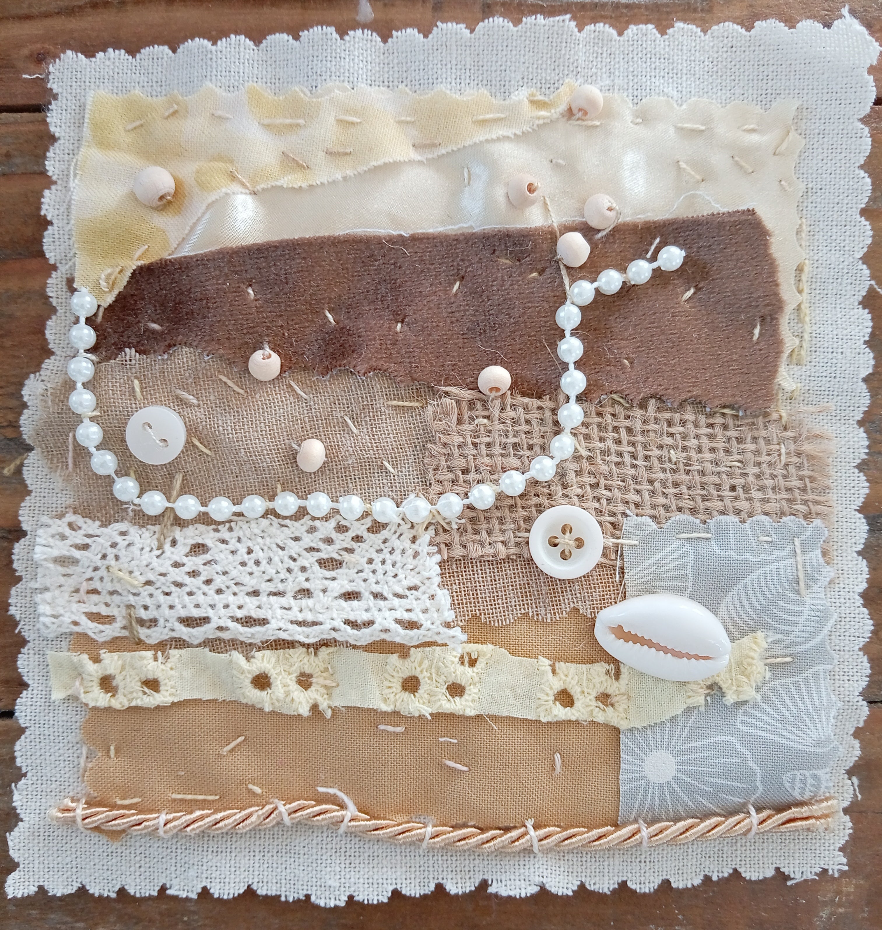 Slow Stitch Mini Pack - Sandy Shore