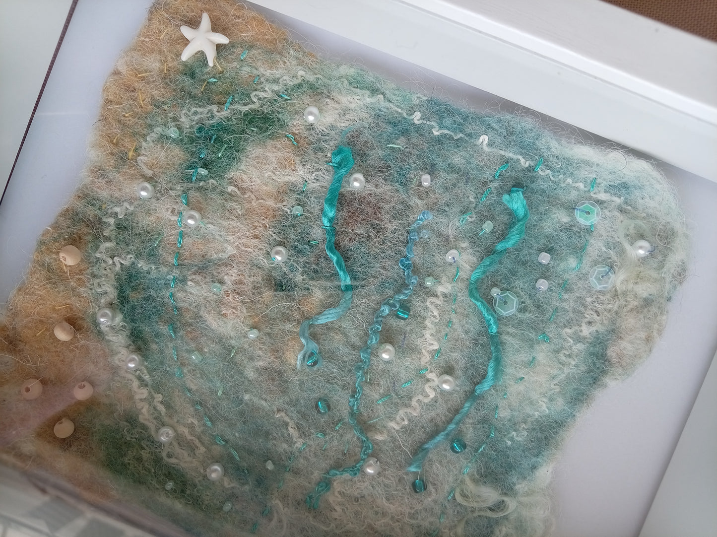Felted Seascape - Along The Shore