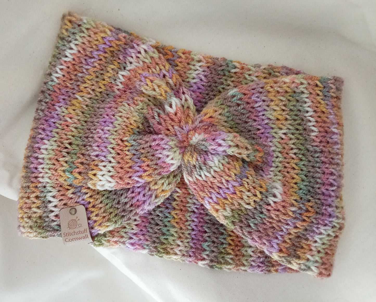 Knitted Ear Warmers - Moorland Gorse