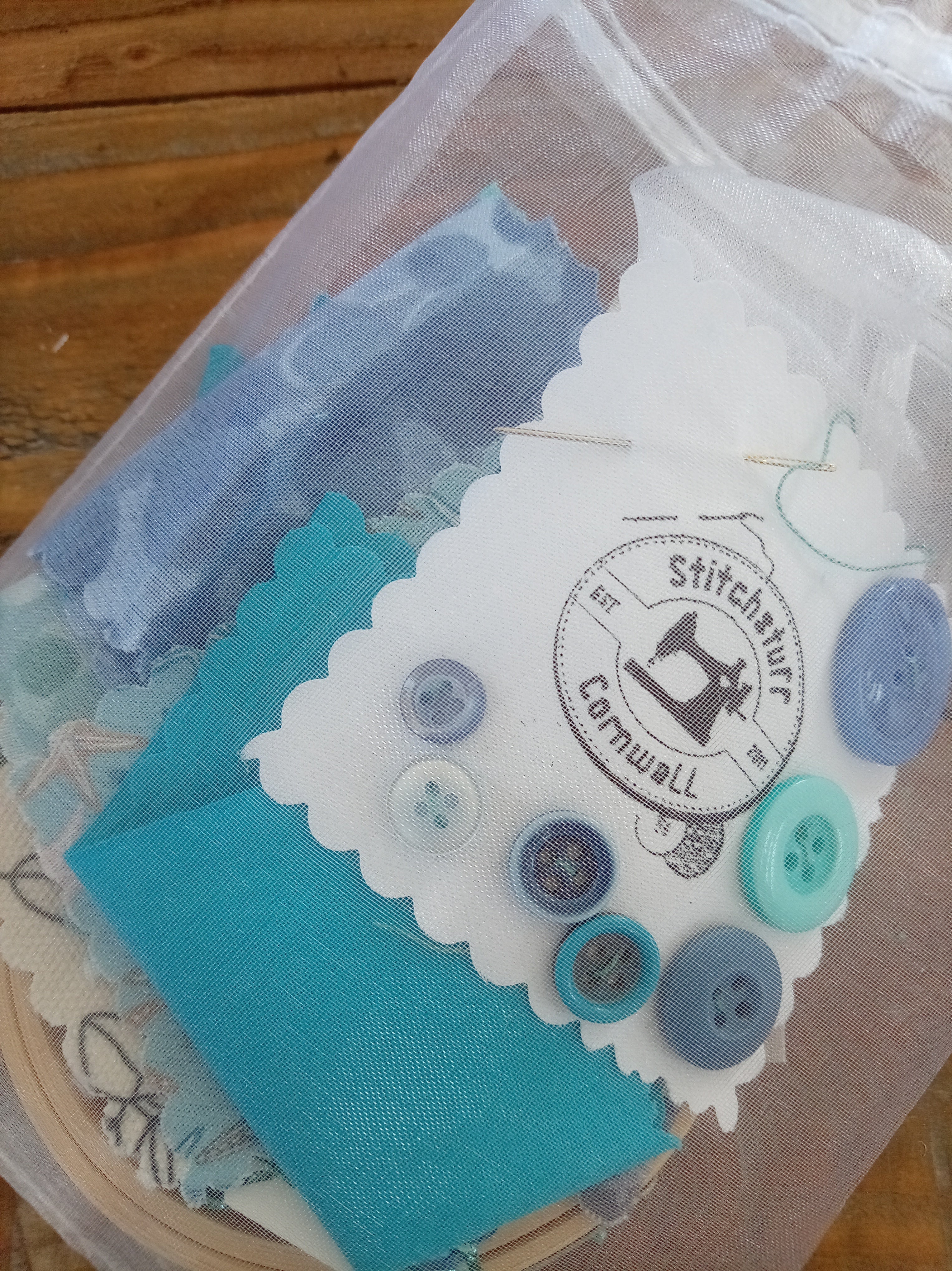 Slow Stitch Mini Pack - Ocean Blue